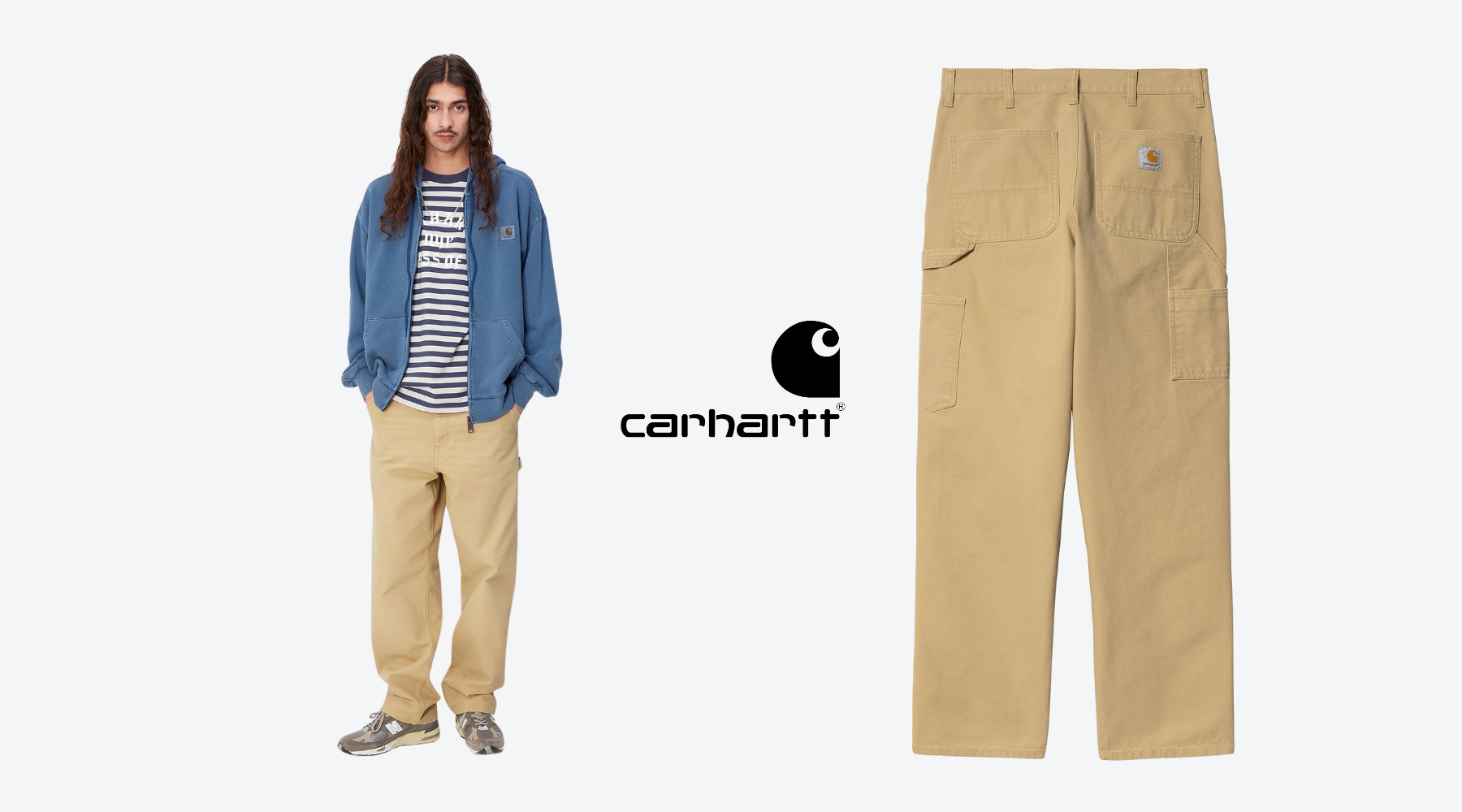 The Single Knee Pant Dearborn Canvas In Peanut
