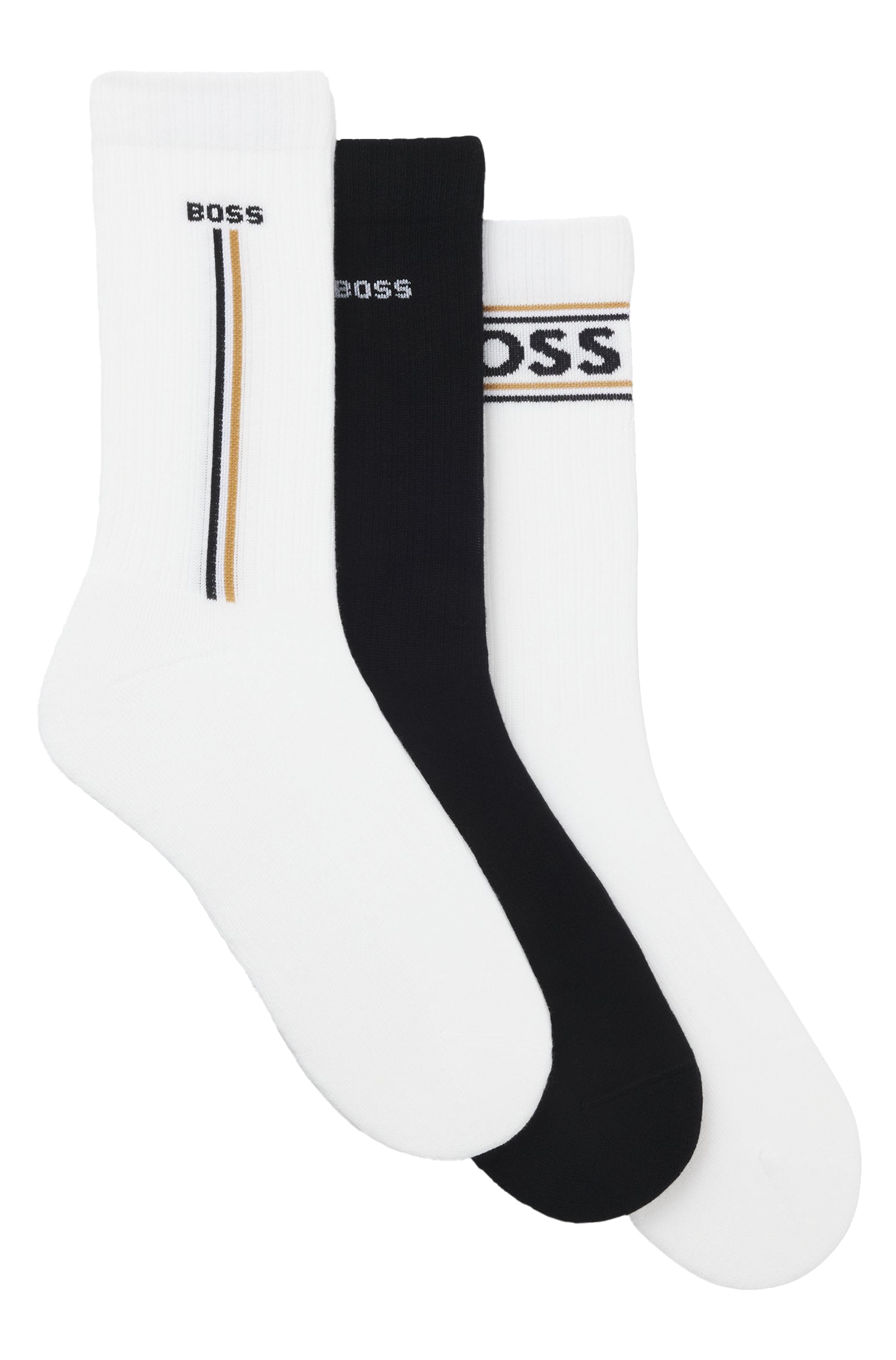 3 Pack Socks Gift Set 960 White Black