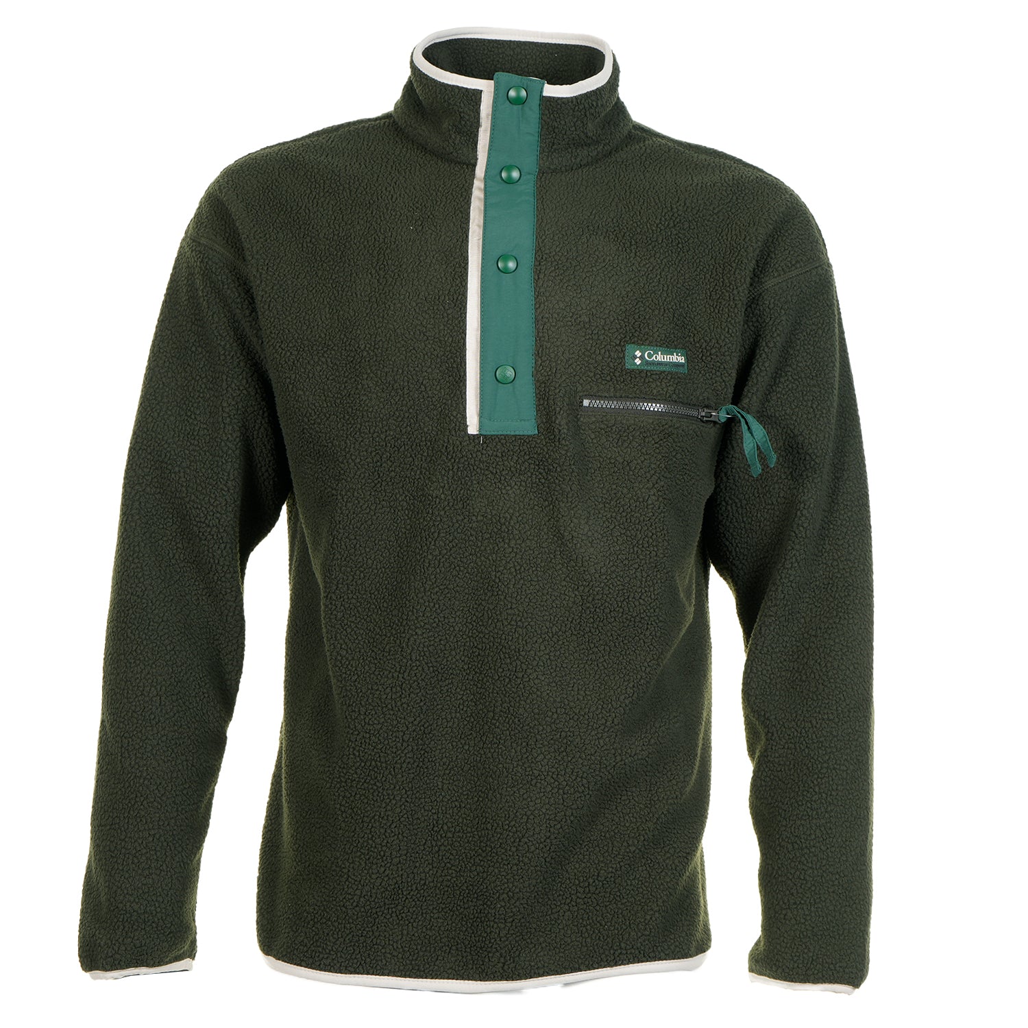 Helvetia 2 Half Snap Fleece Greenscape