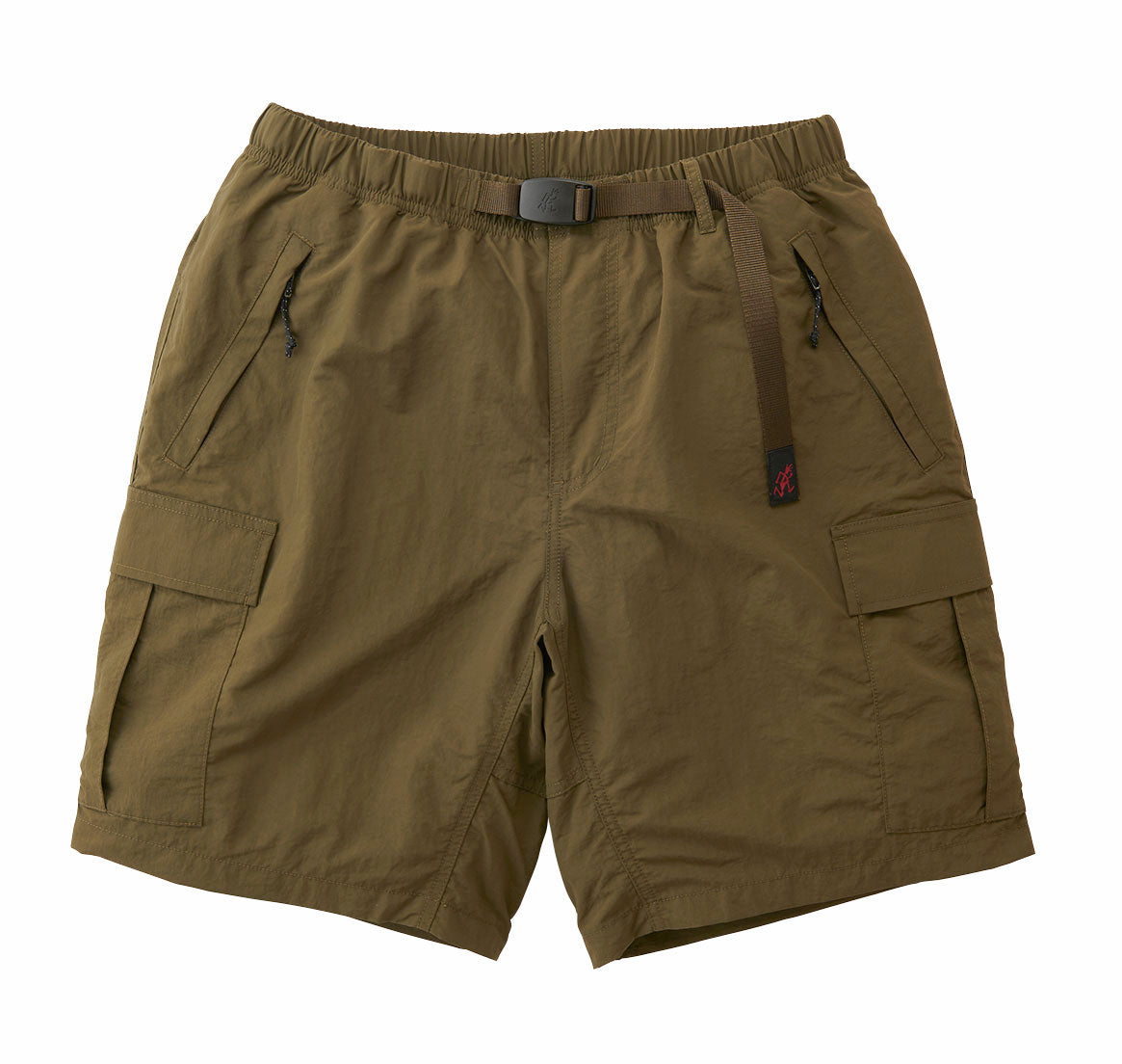 Nylon Explorer Cargo Shorts Deep Olive - Main Image