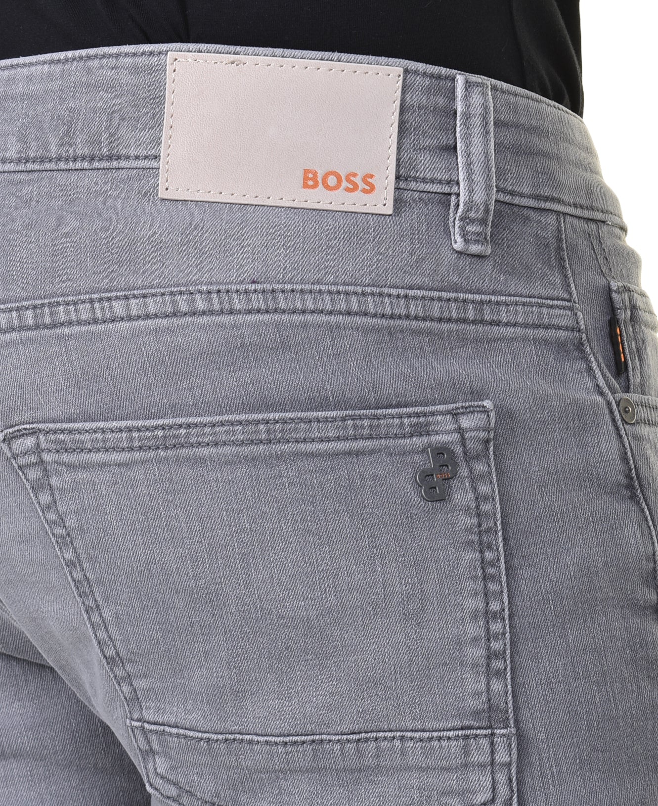 Delaware Slim Fit Stretch Jeans 041 Silver