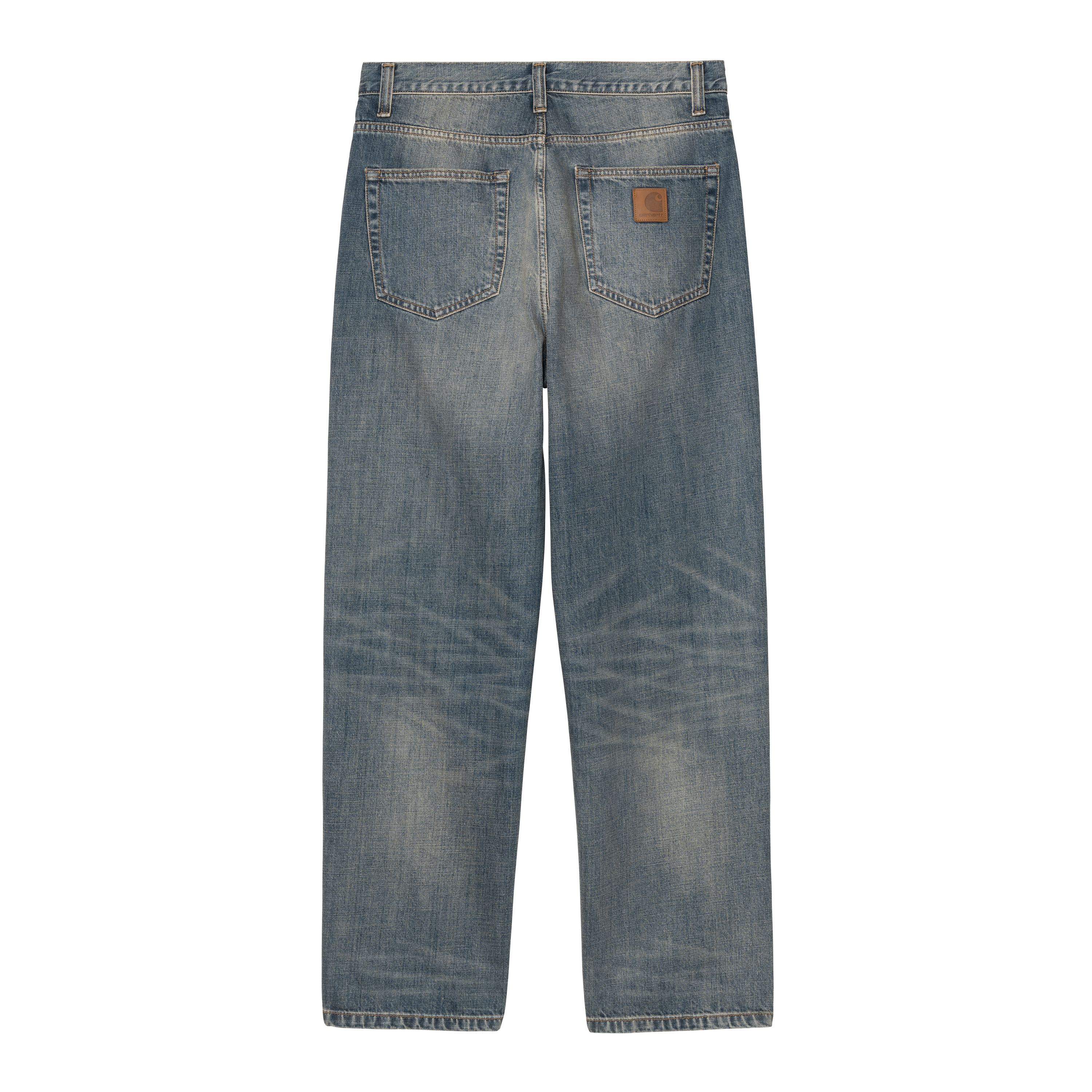 Aaron Pant Camano Denim Blue Worn Used Wash