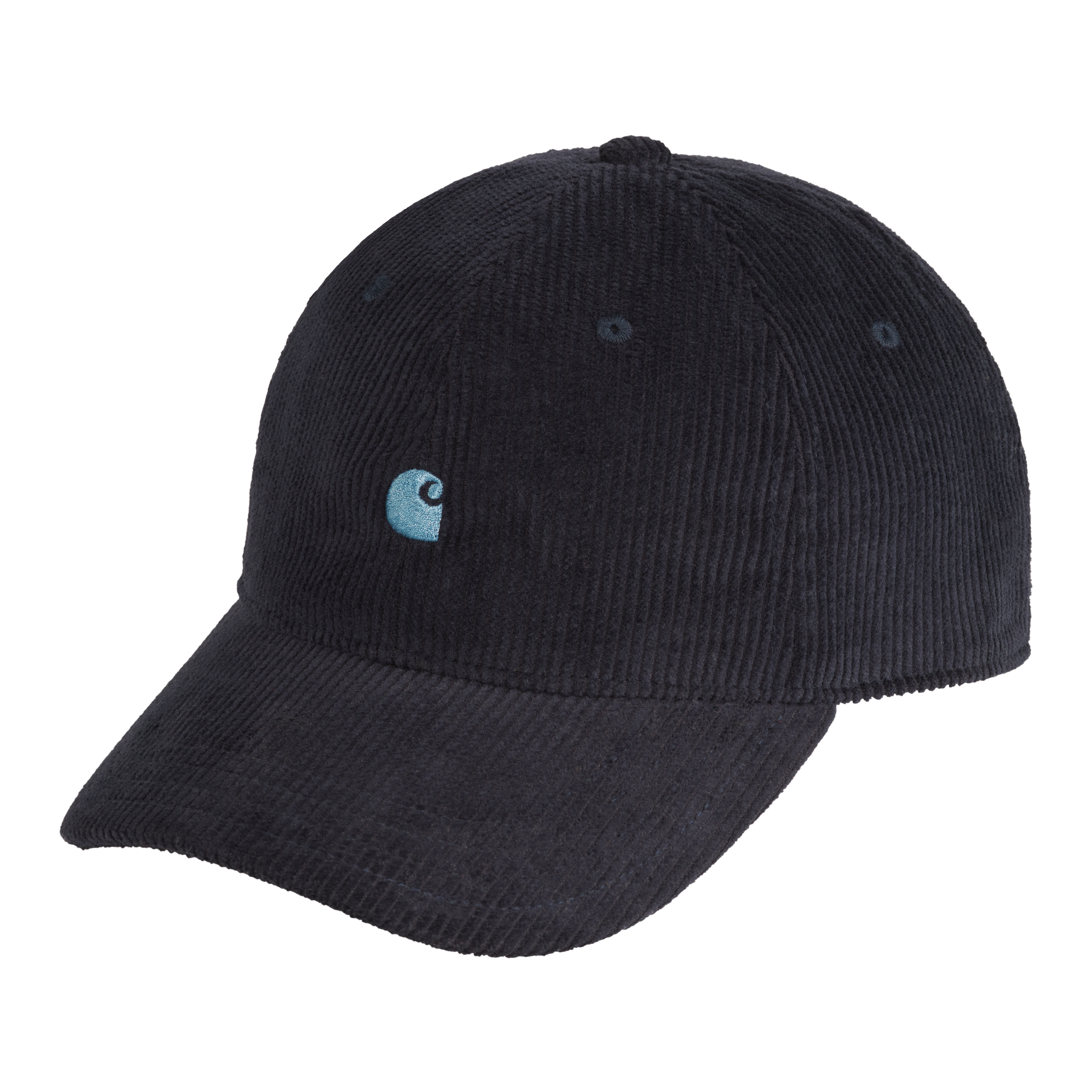 Harlem Corduroy Cap Navy White
