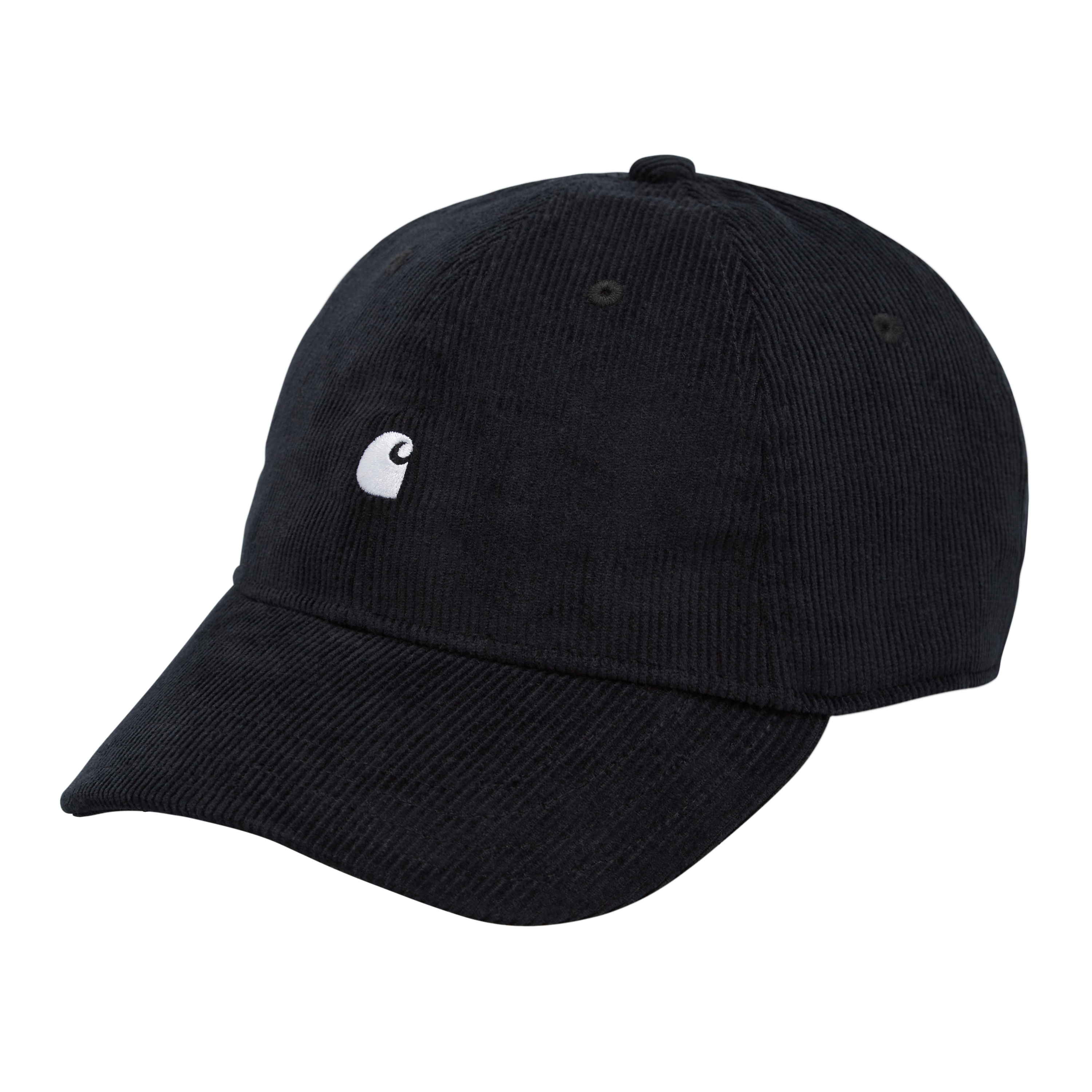 Carhartt WIP Harlem Corduroy Cap Black White