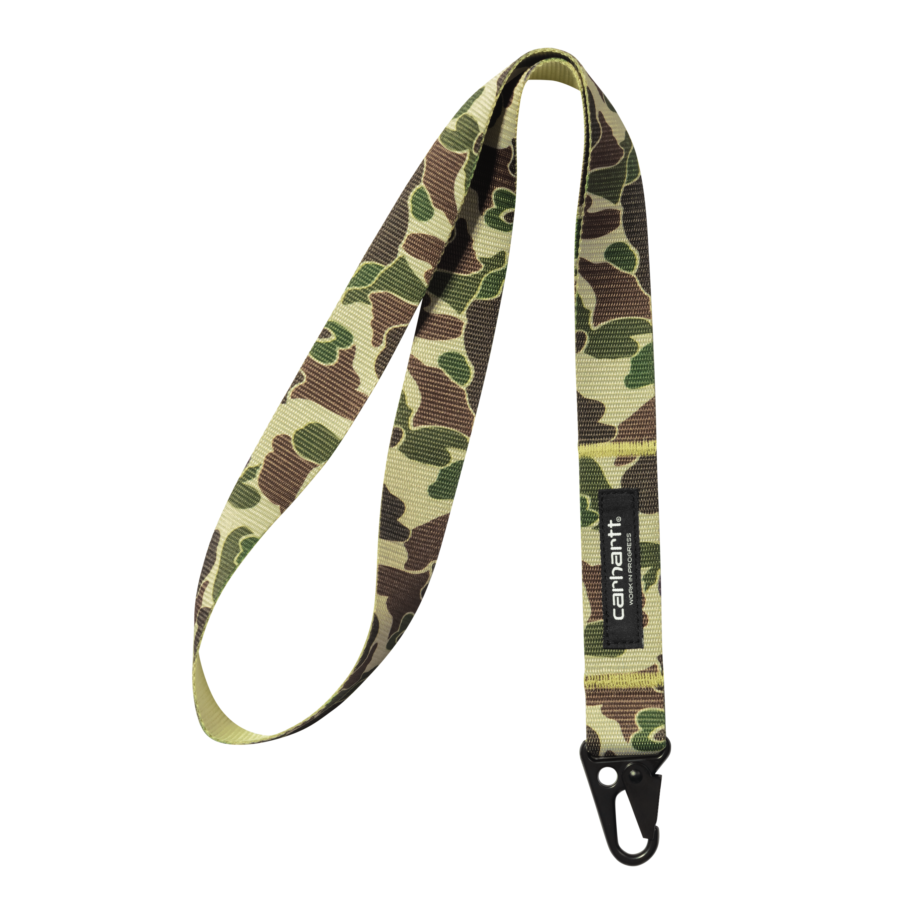Jude Keychain Camo Duck Jaquard Green