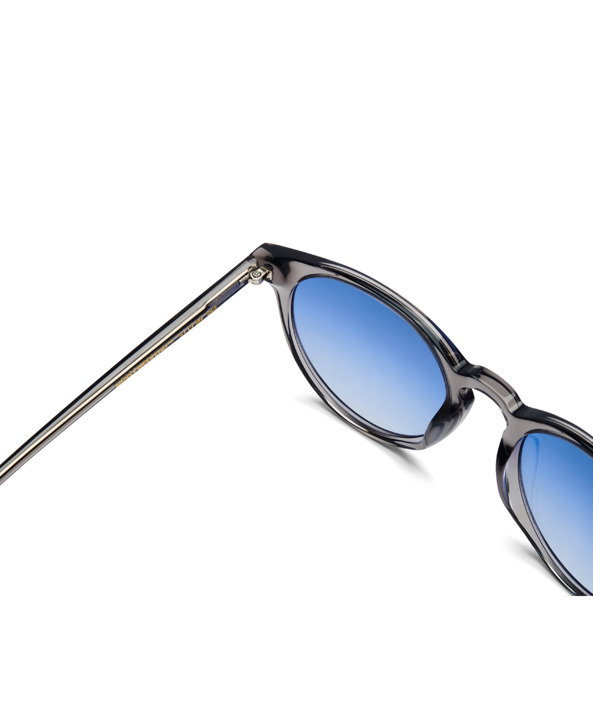 New Depp Sunglasses Transparent Grey