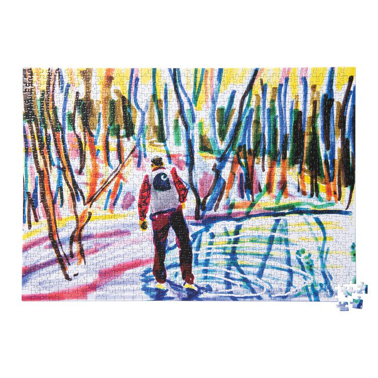 Icy Lake By Oliver Macdonald Oulds Jigsaw