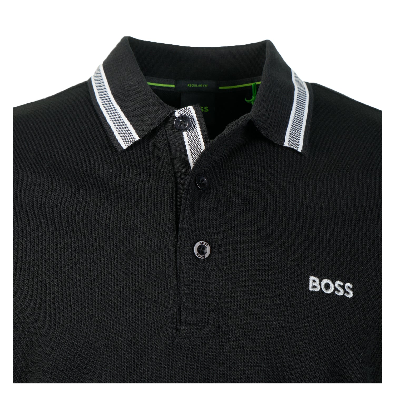 Plisy Long Sleeve Polo Shirt 001 Black