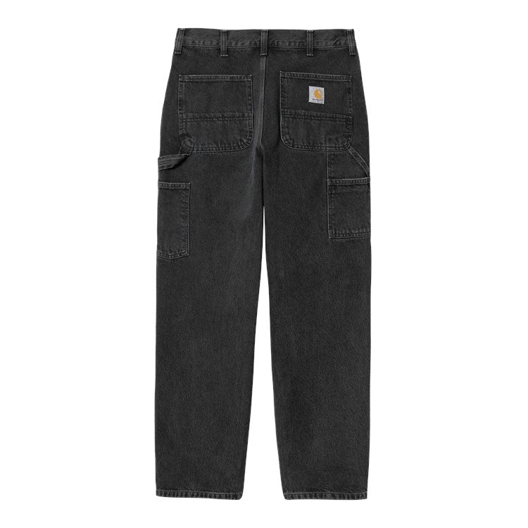 Carhartt Single Knee Pant Black Stone Washed Denim