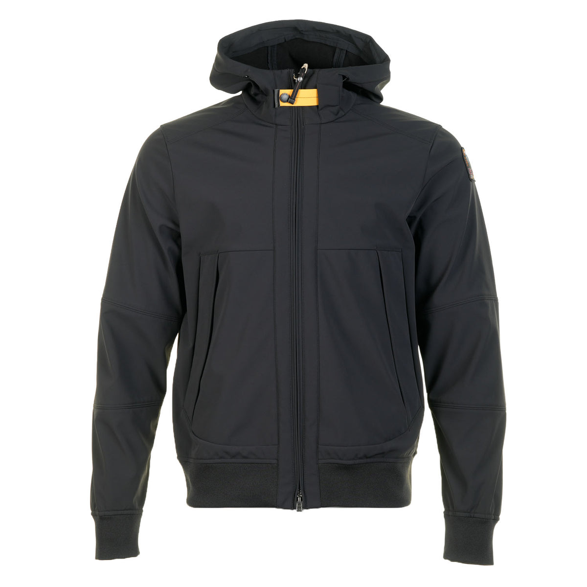 Abner Hooded Bomber Jacket Black