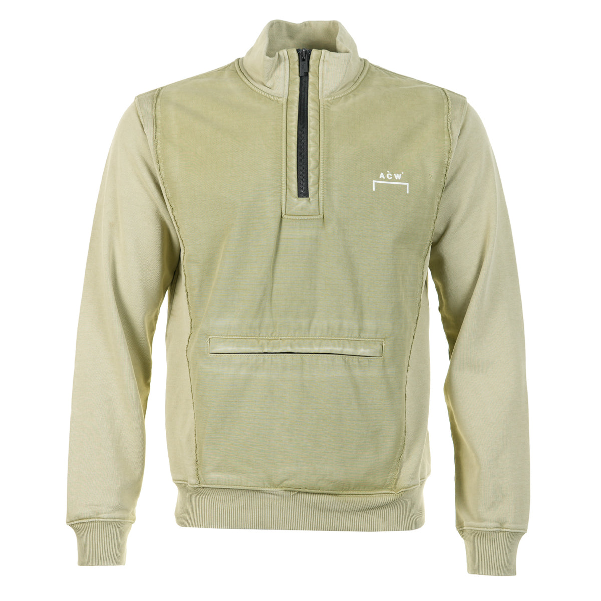 Leigh Quarter Zip Deep Olive