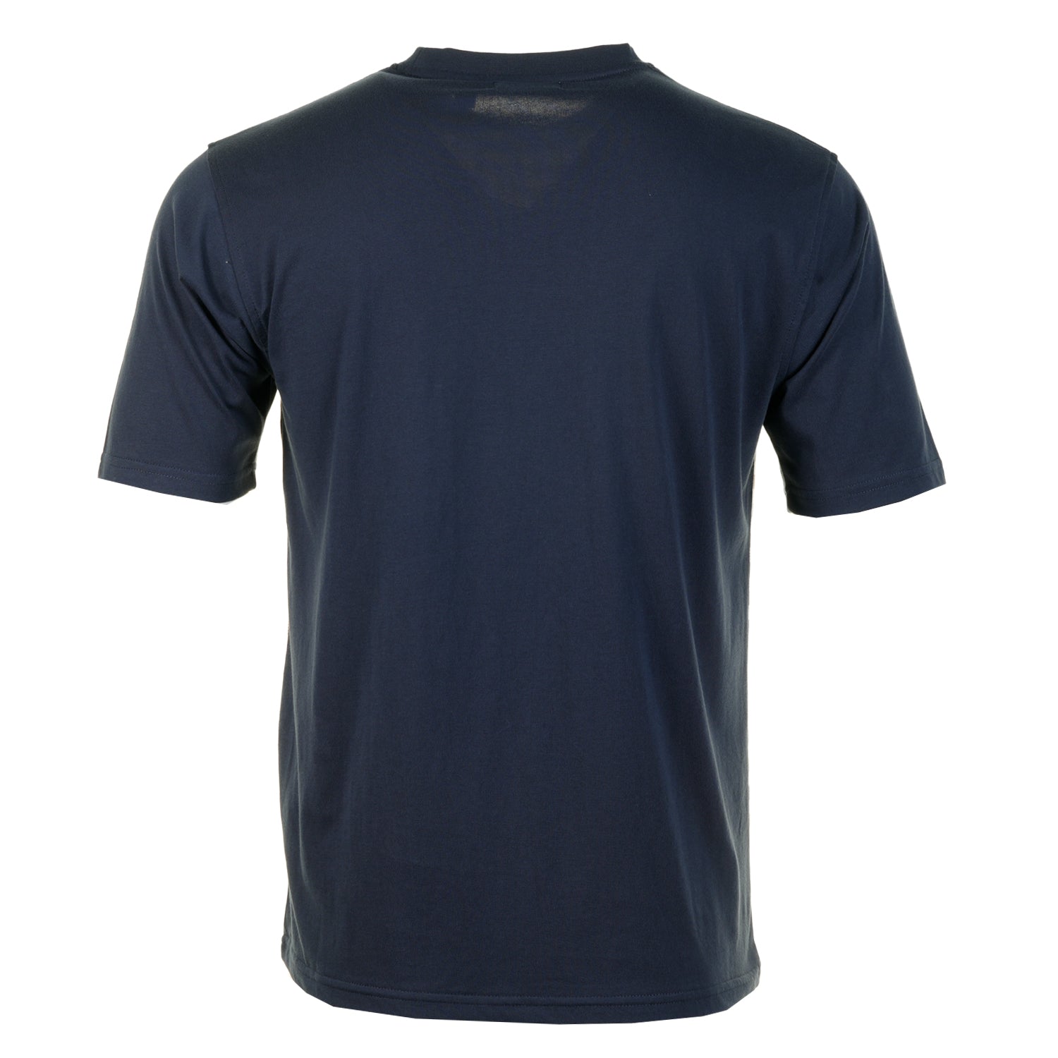 Back of the Aquascutum Active Body Club Check Short Sleeve T Shirt Navy