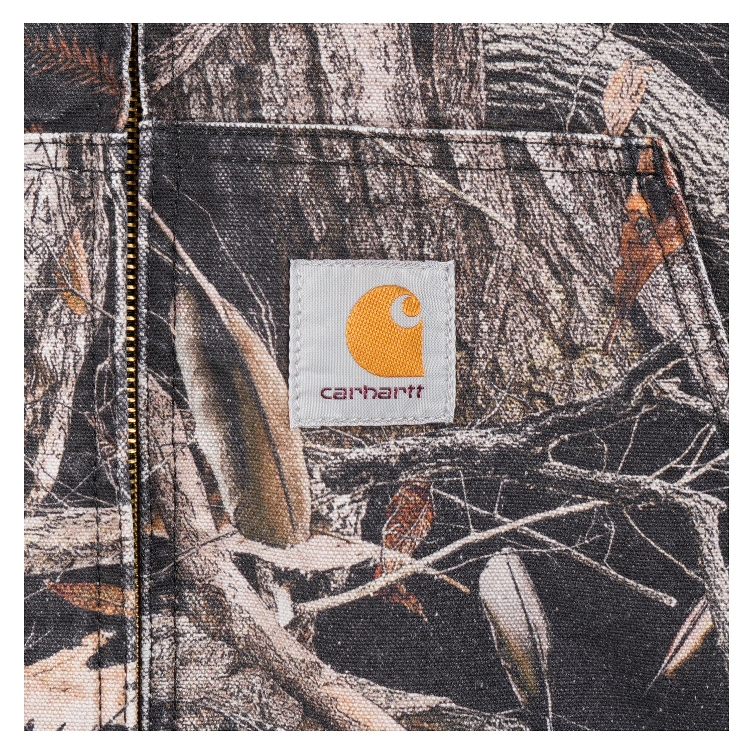 OG Active Jacket Feather Tree Camo Heavy Stone Wash