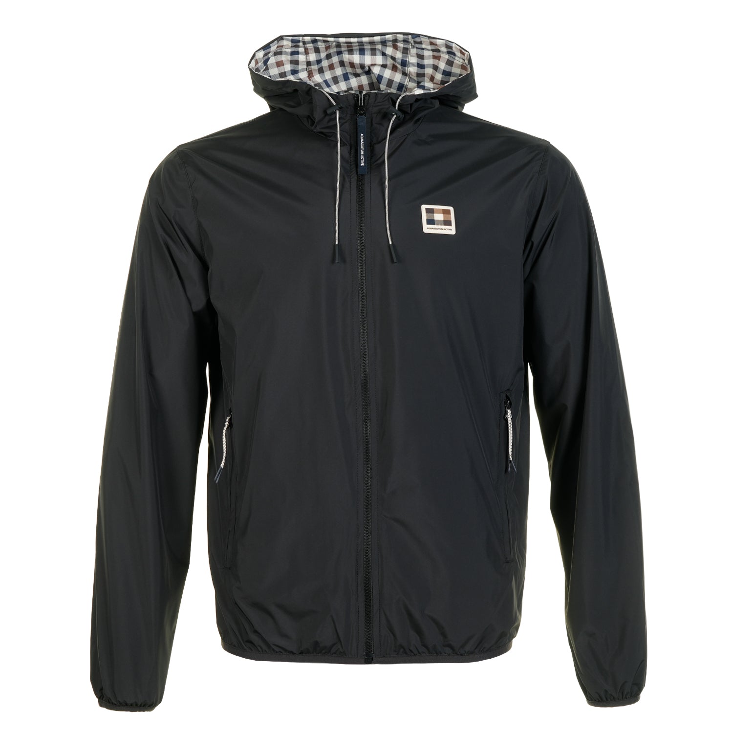 Aquascutum Active RLG Badge Reversible Sailor Jacket Black