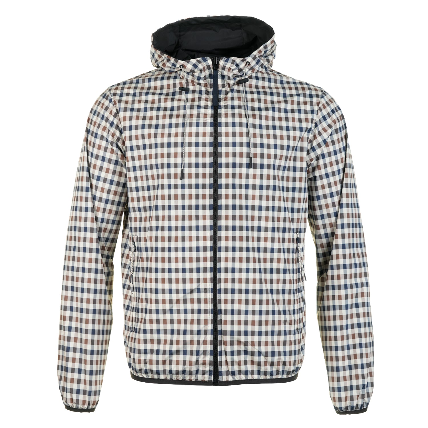reversible inside of the aquascutum Active RLG Badge Reversible Sailor Jacket Black