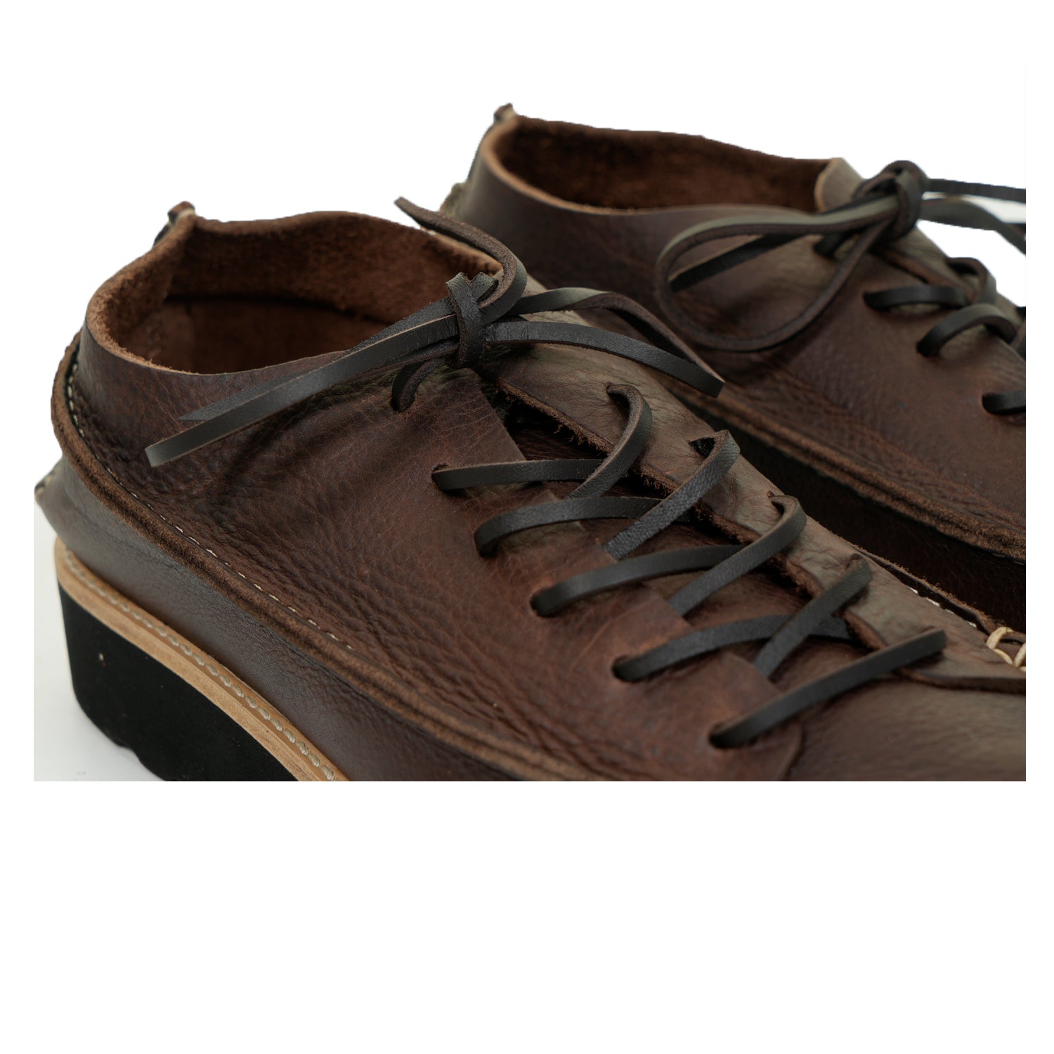 Zardus Alves 2 Leather Shoe Dark Brown