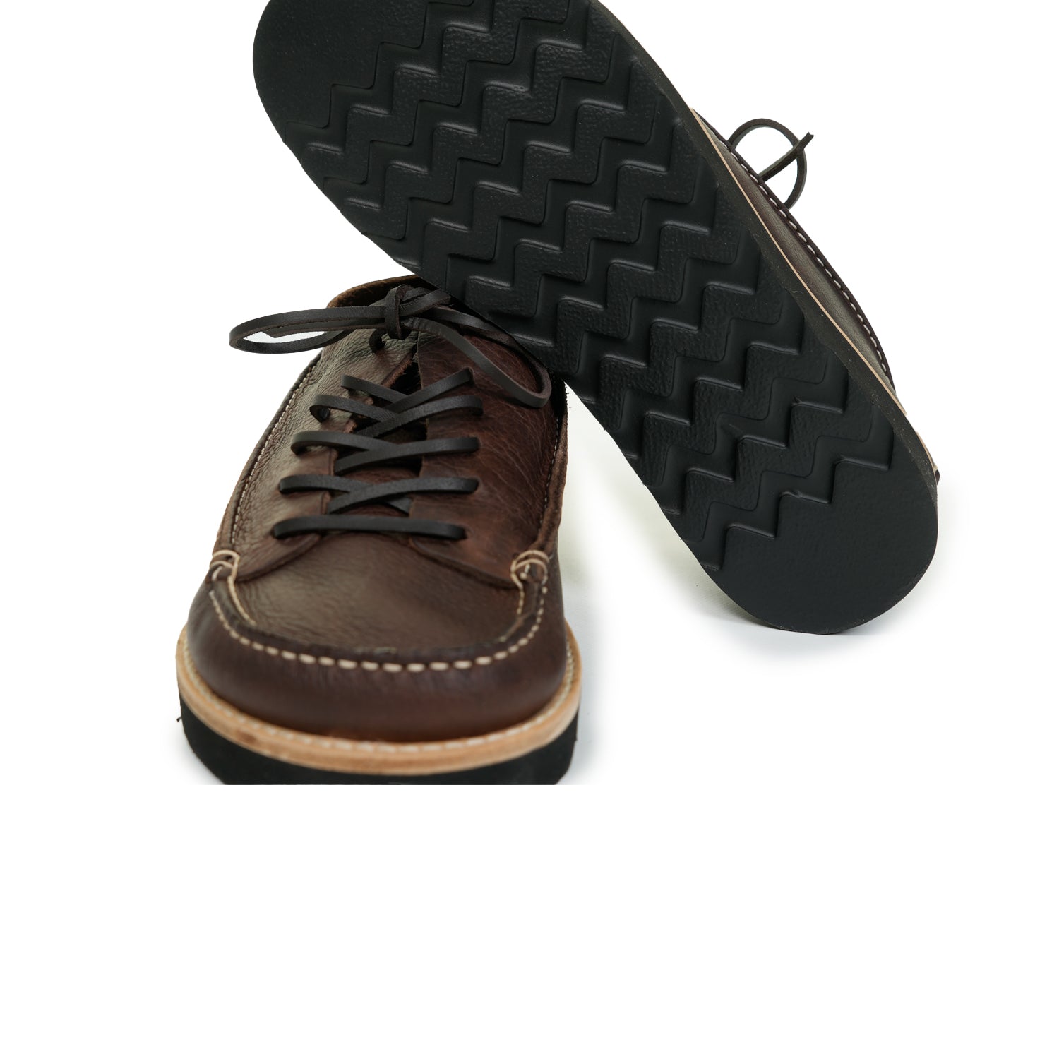 Zardus Alves 2 Leather Shoe Dark Brown