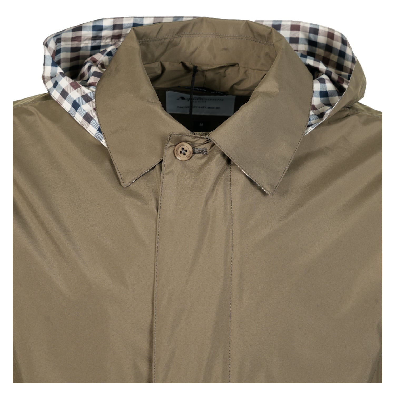 Active RLG Packable Trench Coat Army Green