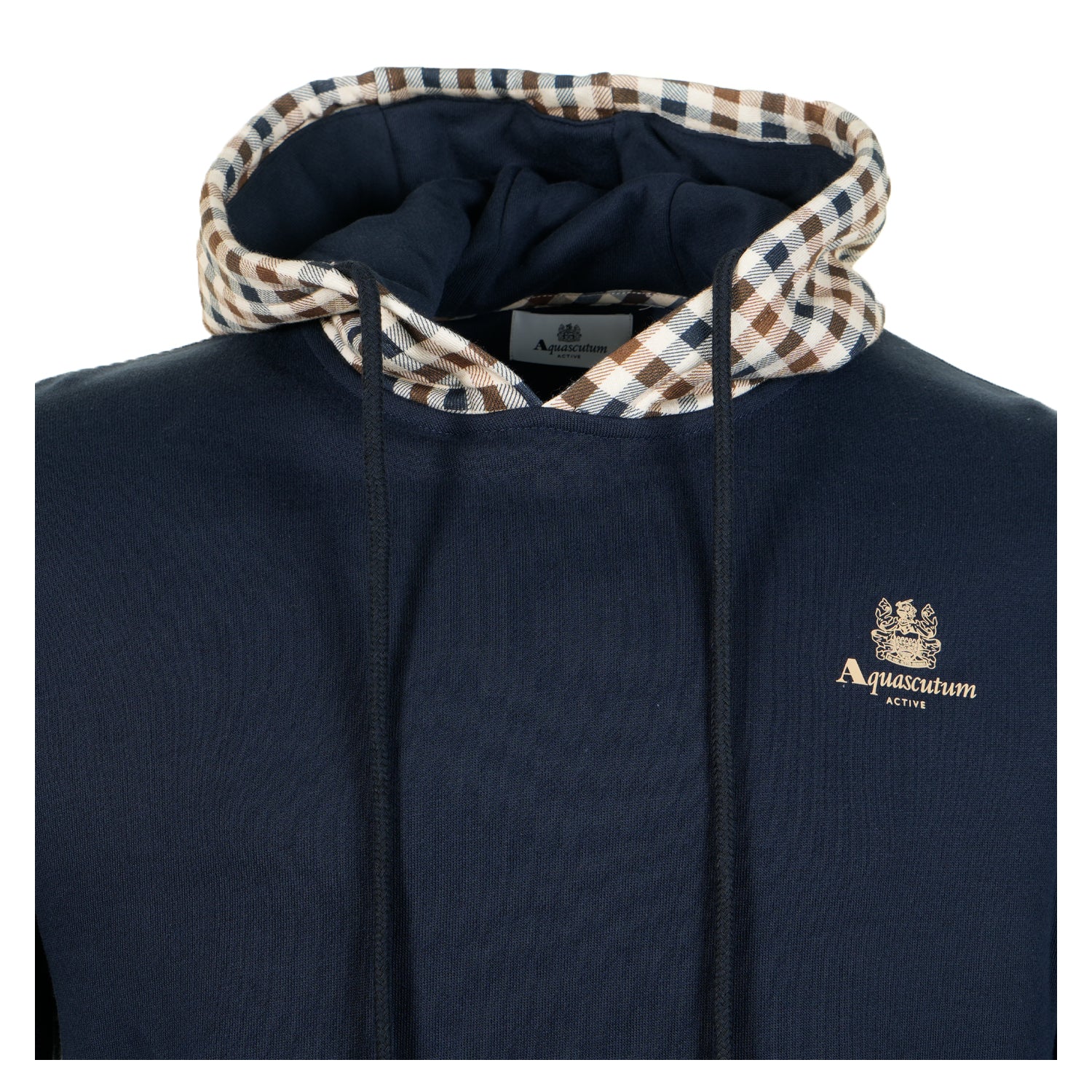 Active Club Check Iconic Hoodie Fleece