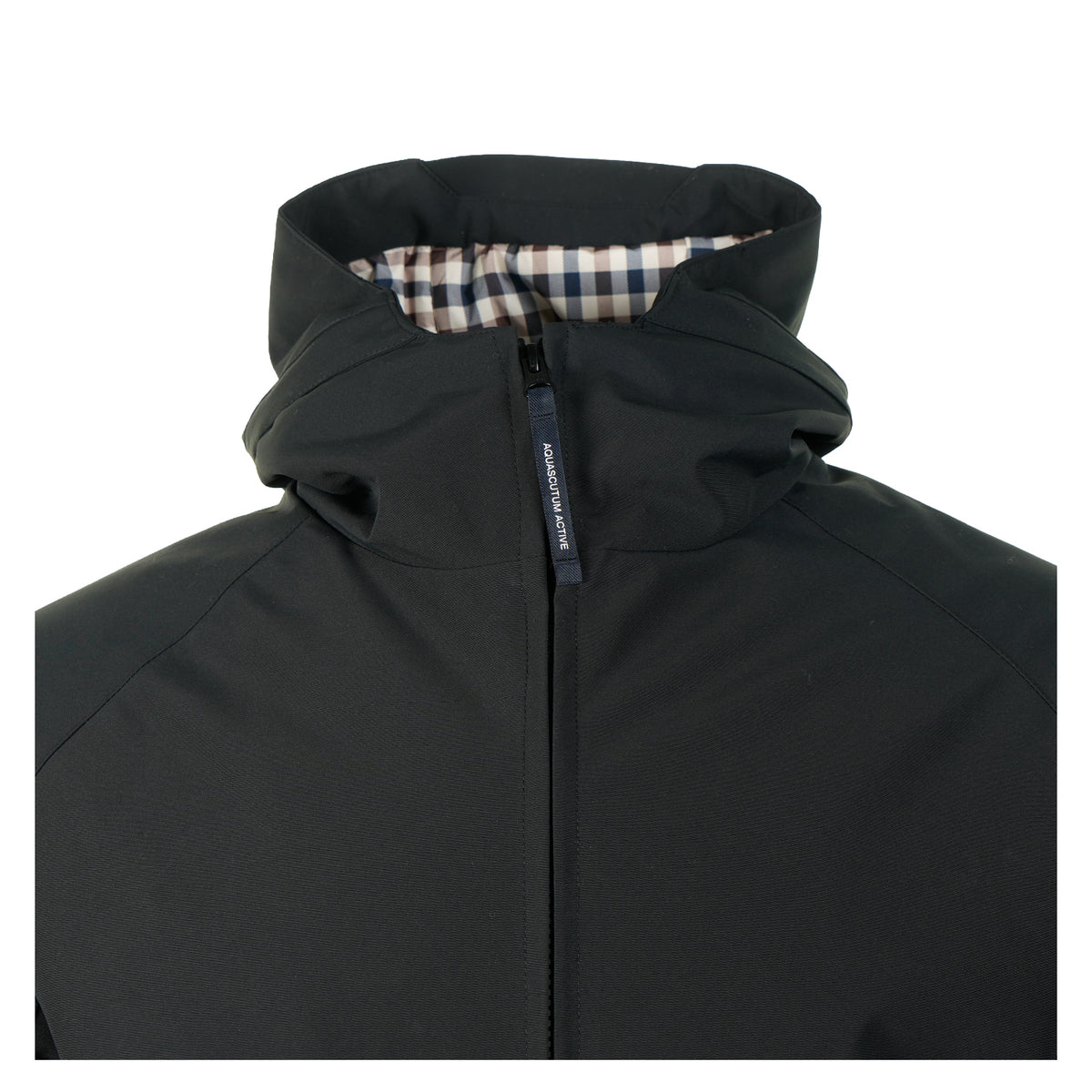 Soft Shell Short Parka Black