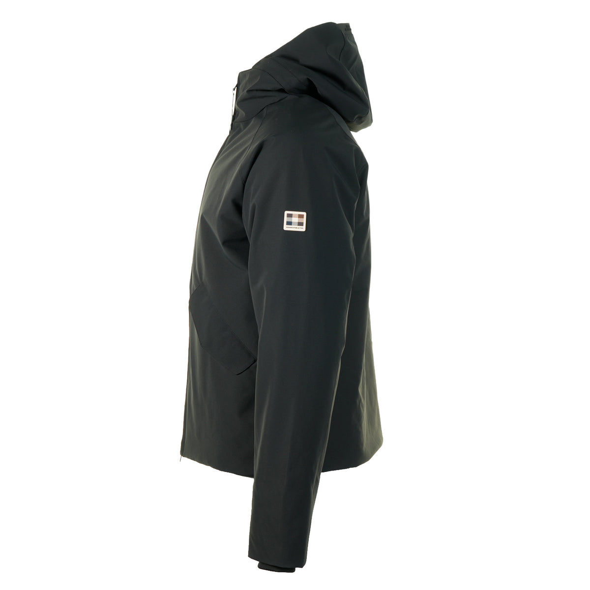Soft Shell Short Parka Black