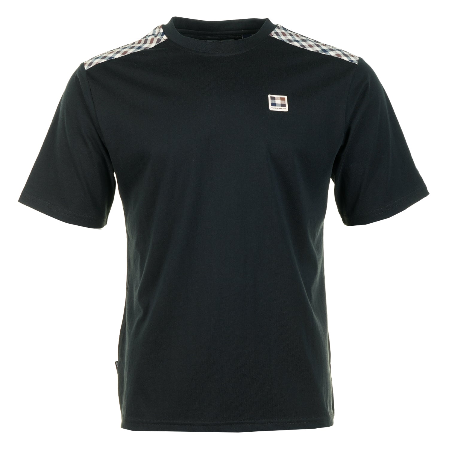 Shoulder T Shirt Black