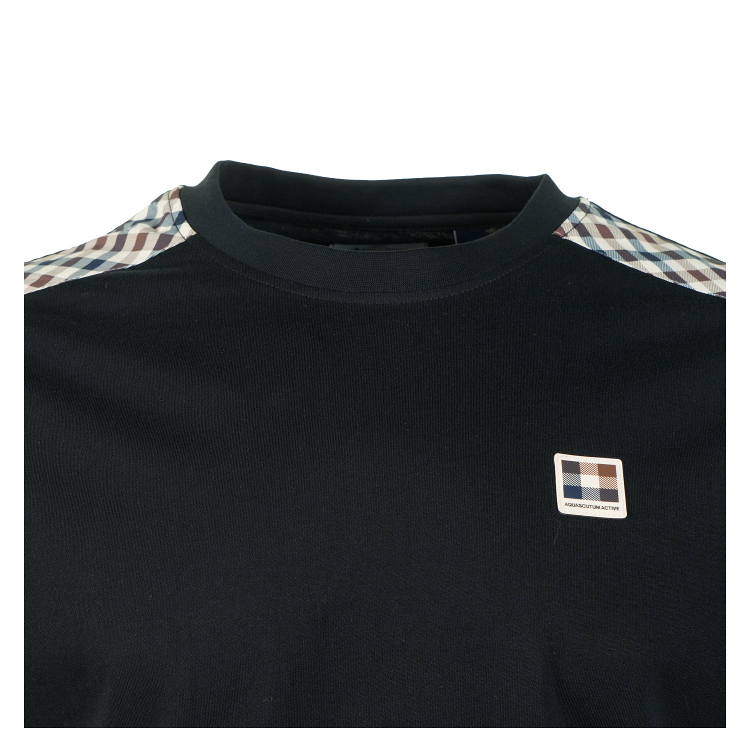 Shoulder T Shirt Black