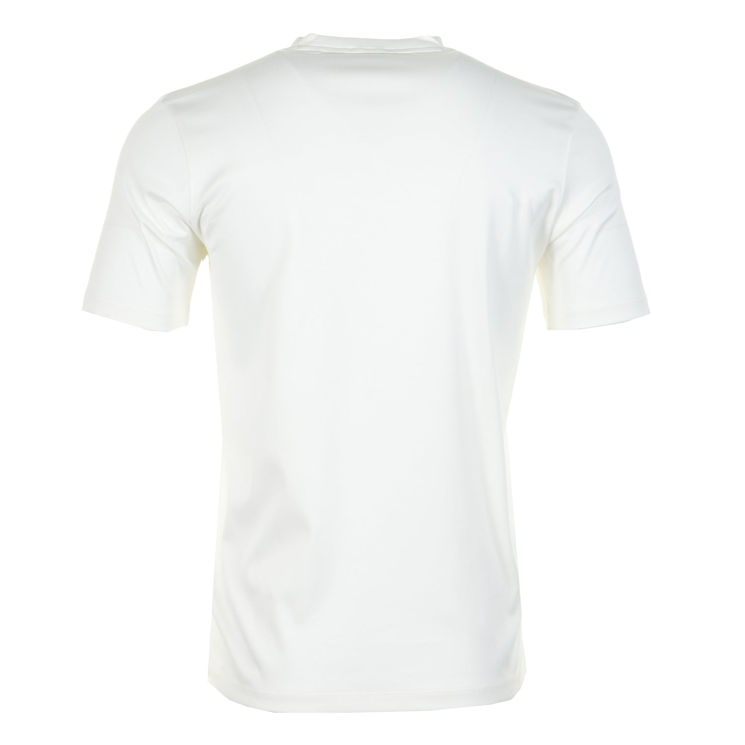 Short Sleeve Aqua Touch Cotton T Shirt White