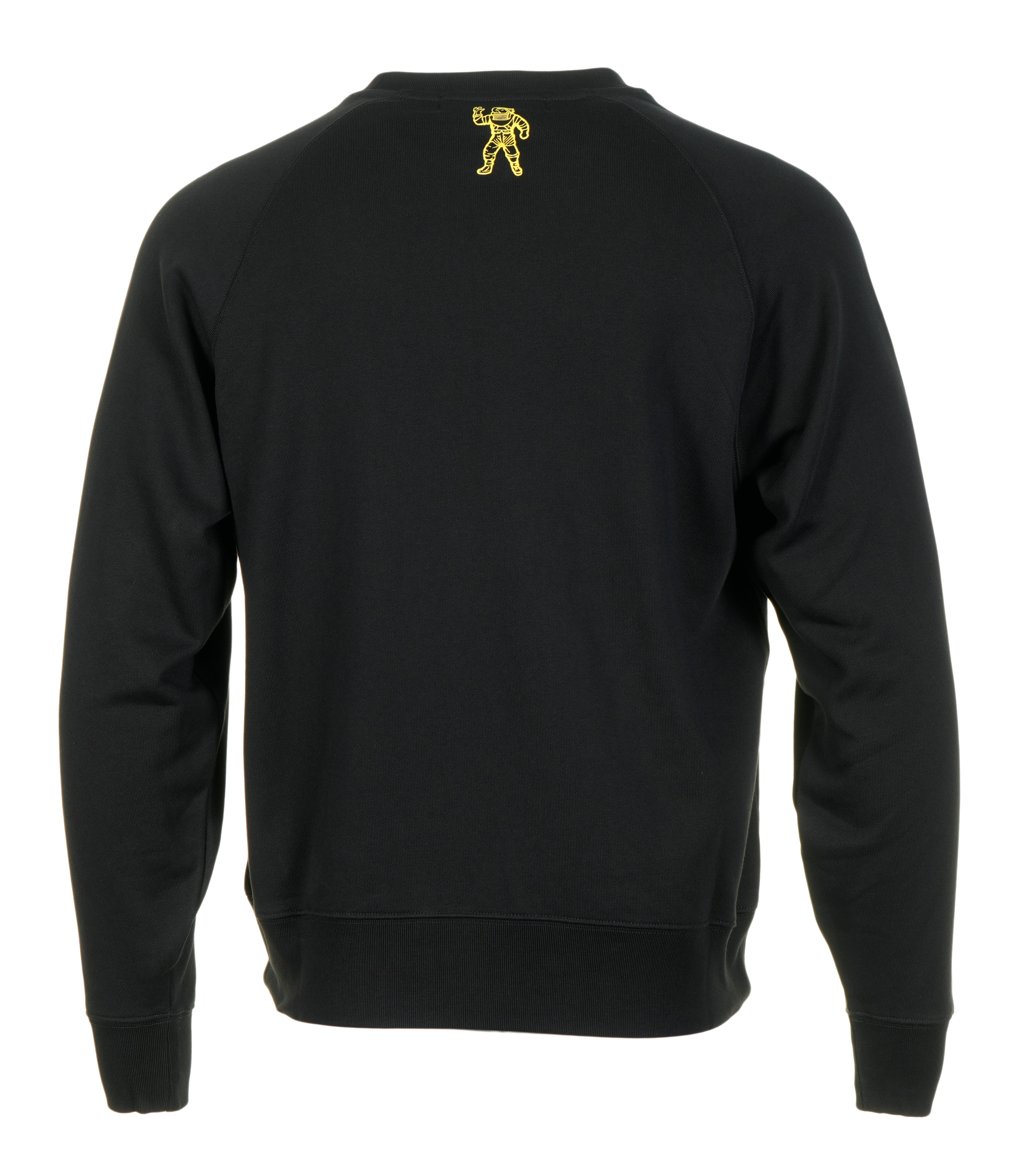 Tri tone Arch Logo Crewneck Sweatshirt Black