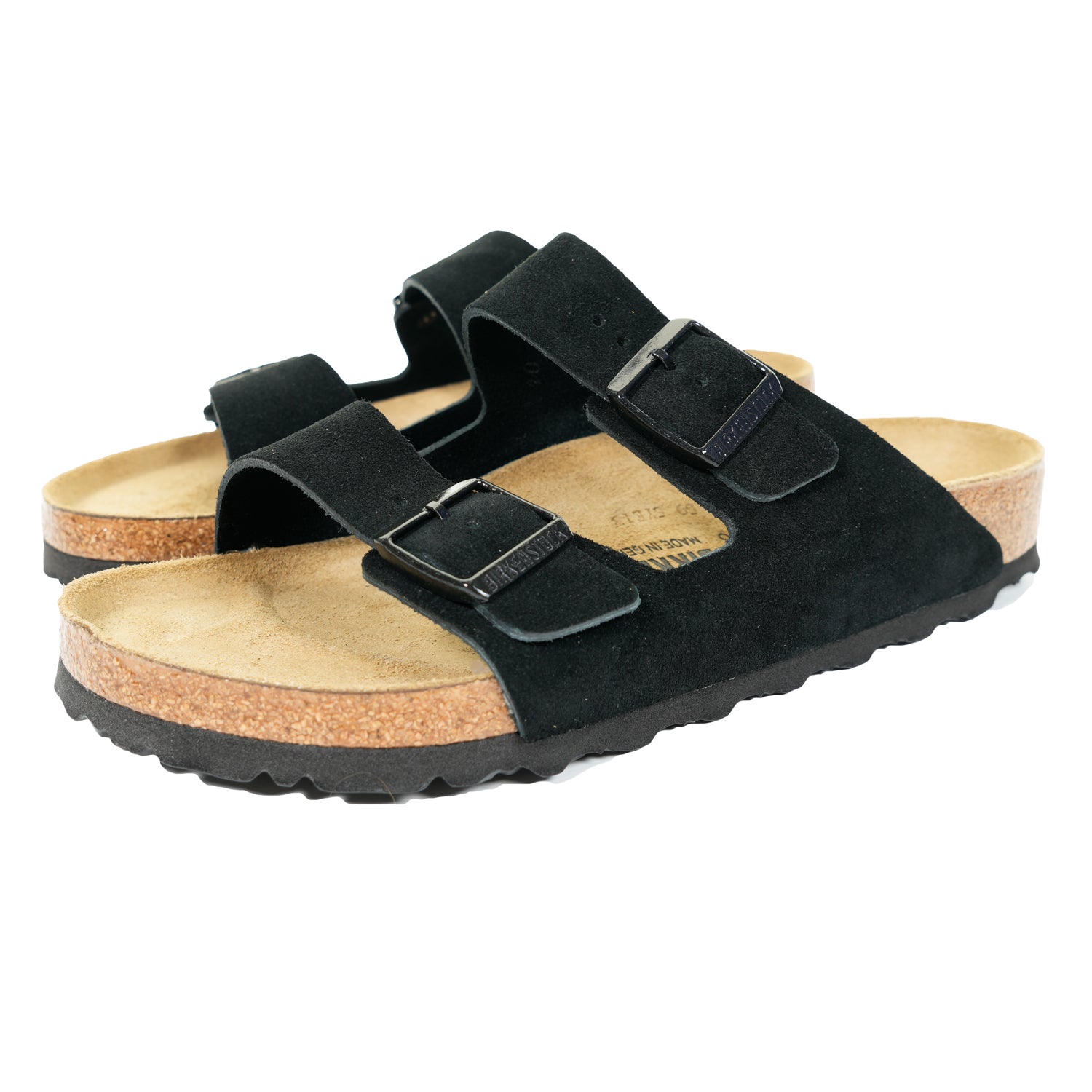 Arizona LEVE Black Suede Regular Width