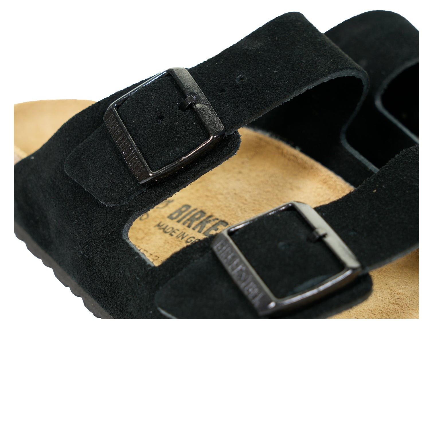 Arizona LEVE Black Suede Regular Width