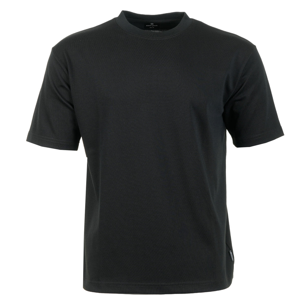 New Standard Back Printed T Shirt Black