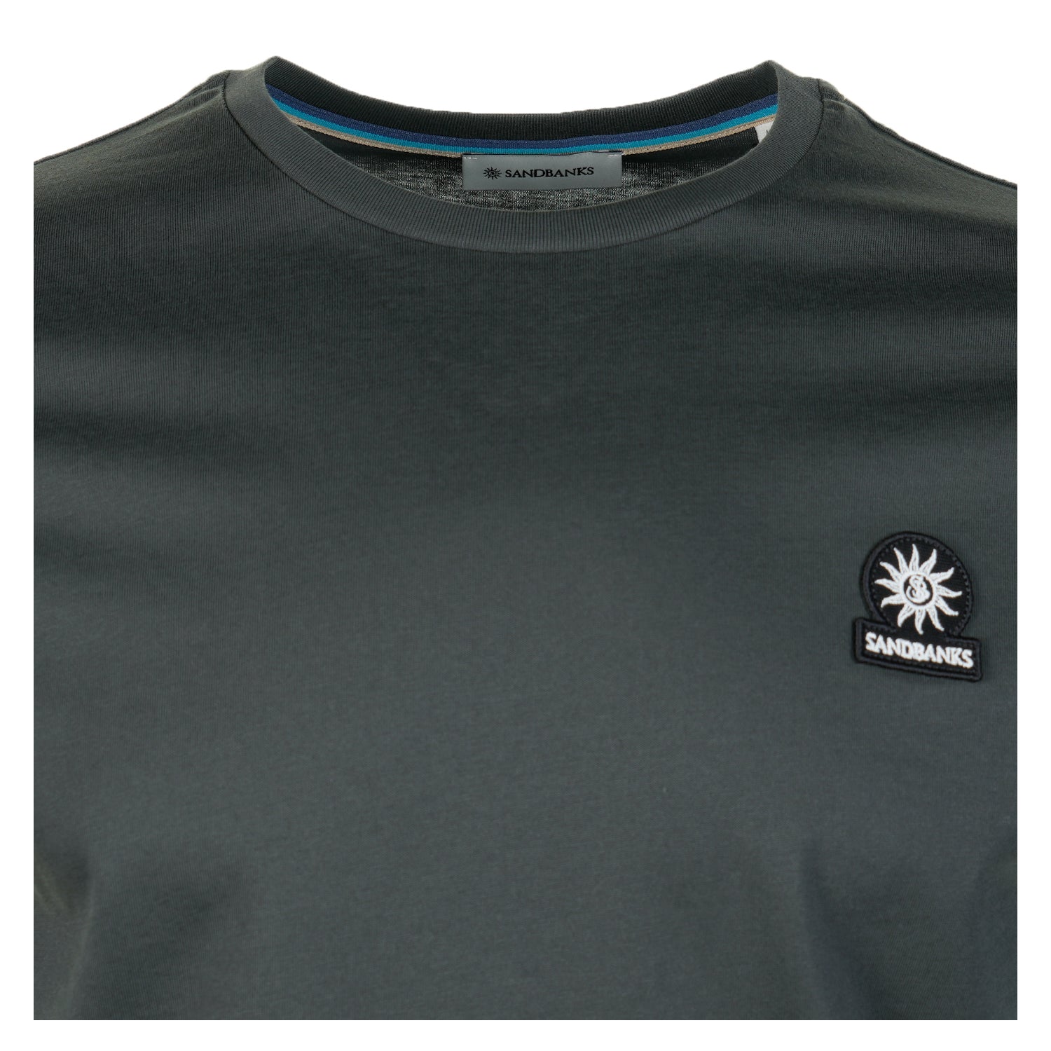 Badge Logo T Shirt Anthracite