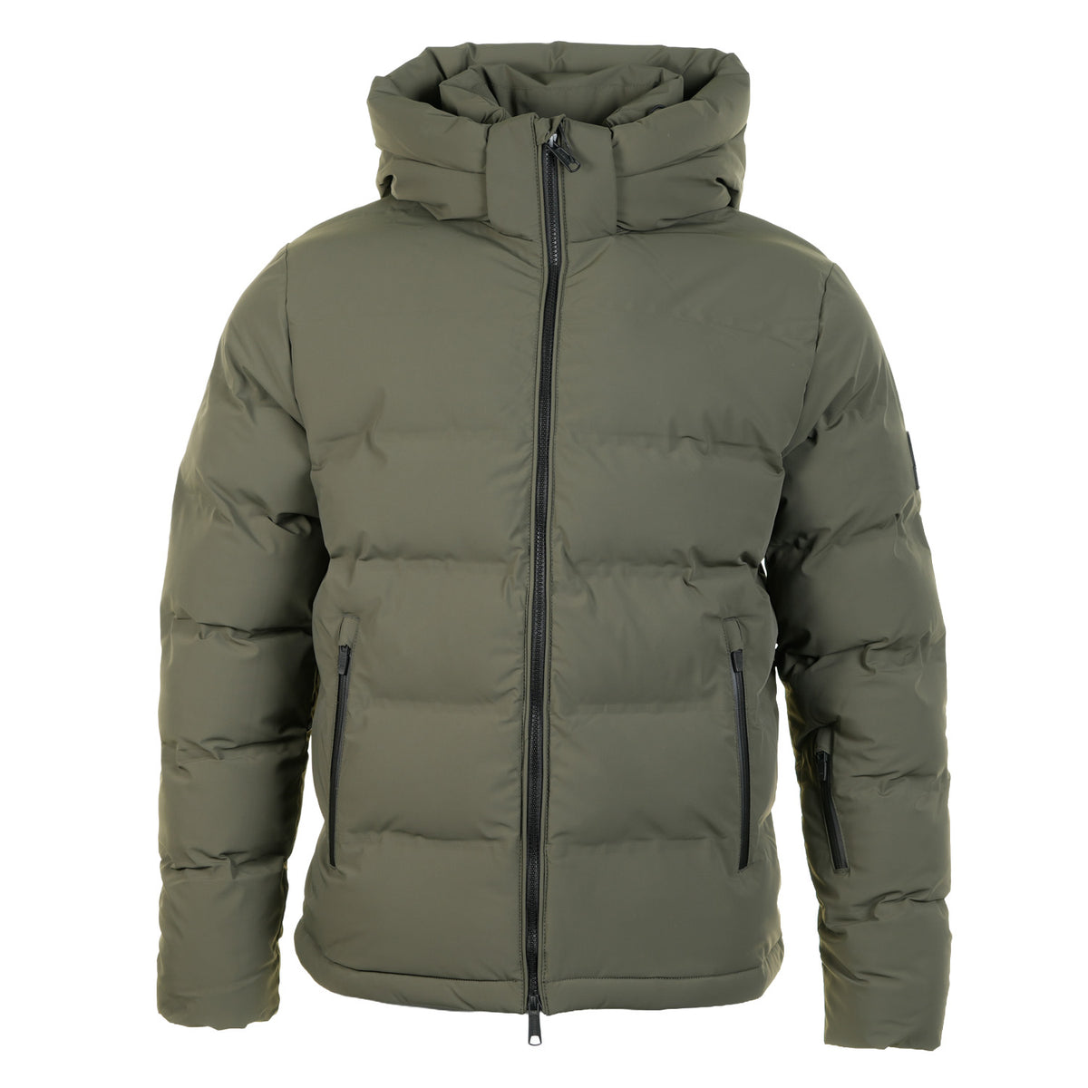 Waterproof Banks Puffer Jacket Olive