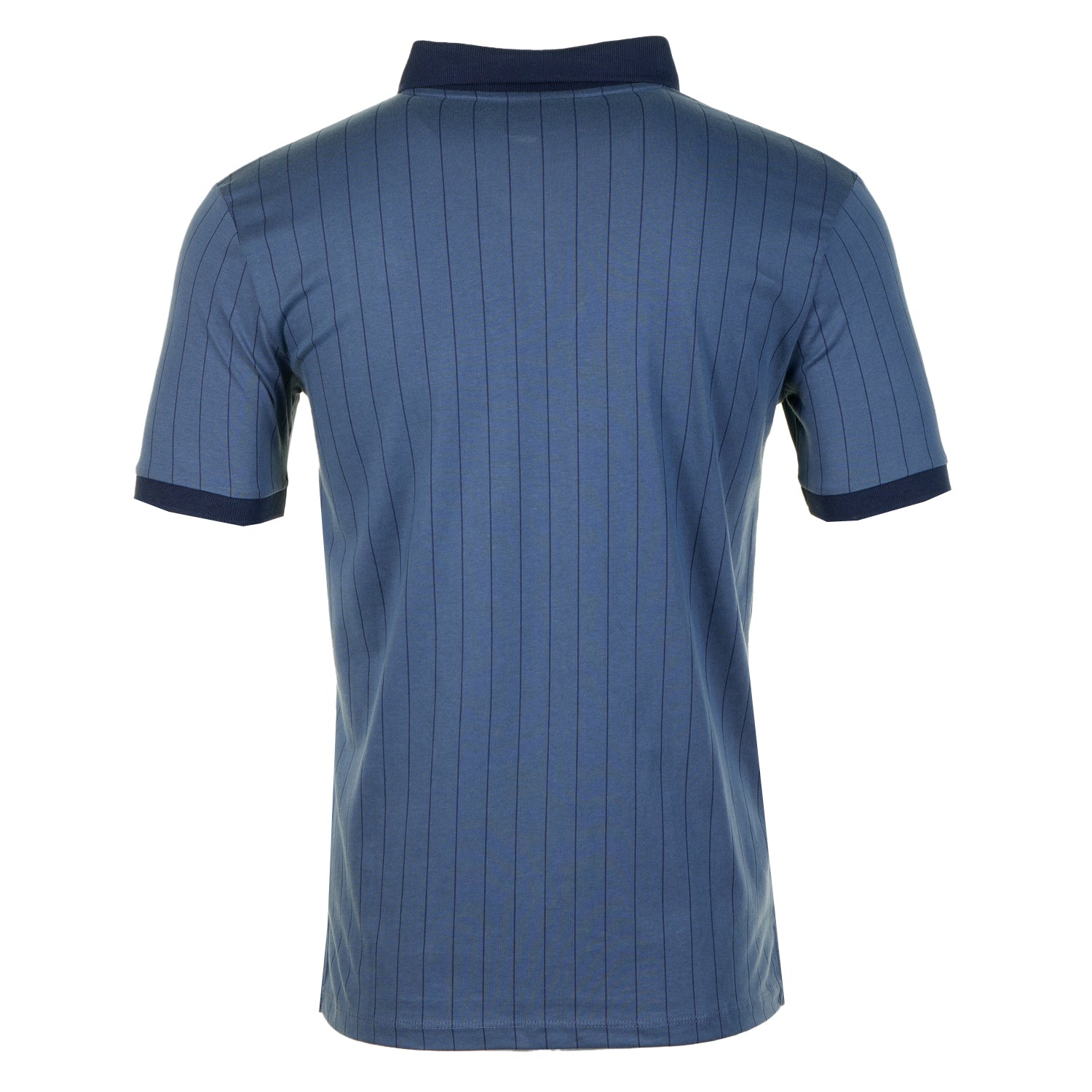 BB1 Classic Vintage Striped Polo Shirt Vintage Indigo Gardenia Navy