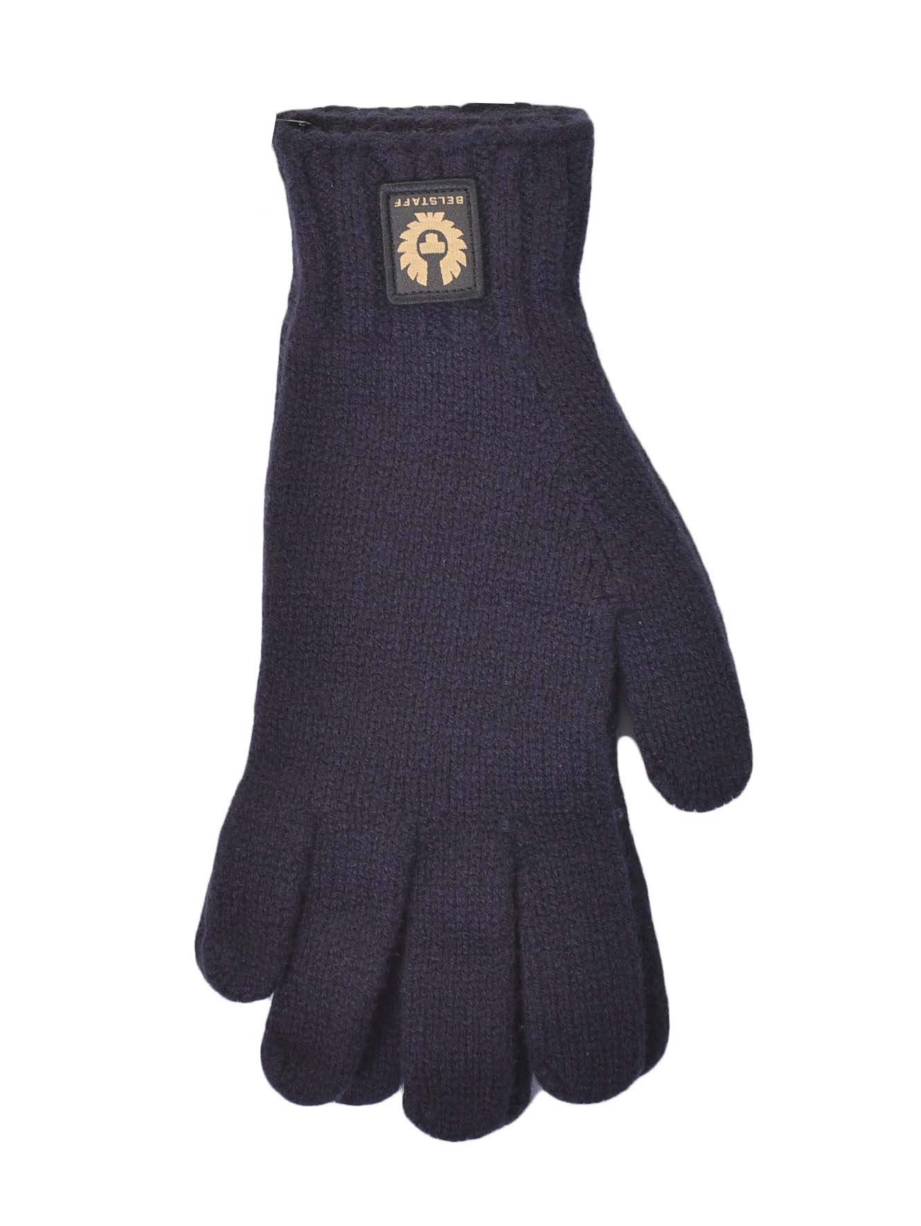 Belstaff Watch Gloves Dark Navy