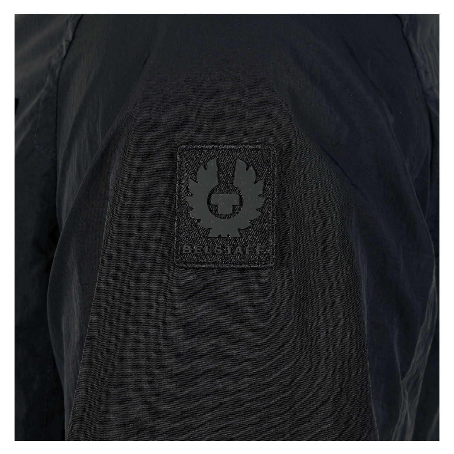 Grid Overshirt Black