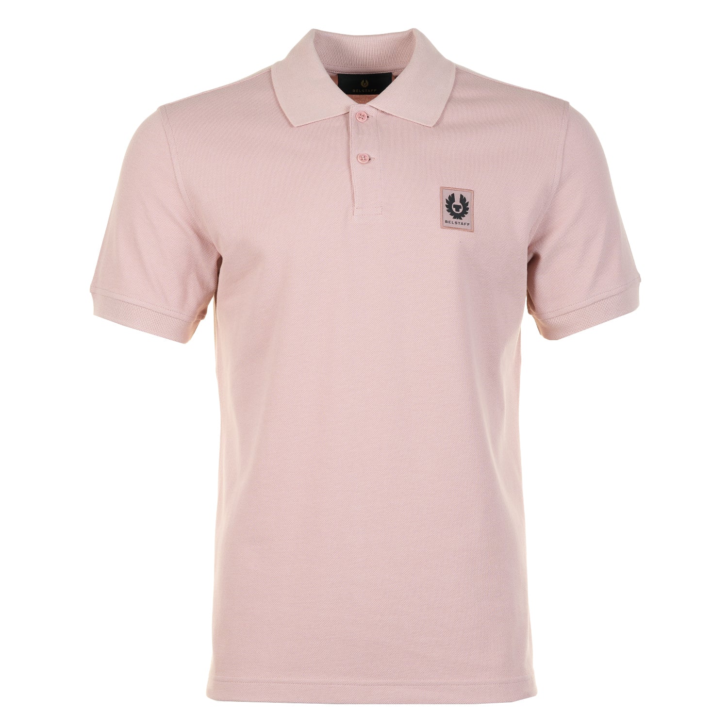 Belstaff Short Sleeve Polo Shirt Dusk Pink