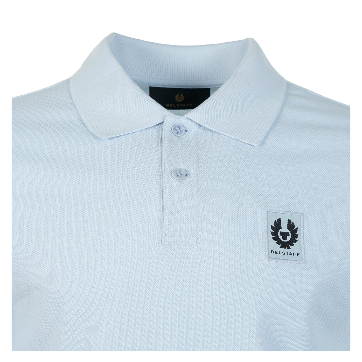 Short Sleeve Polo Shirt Sky Blue
