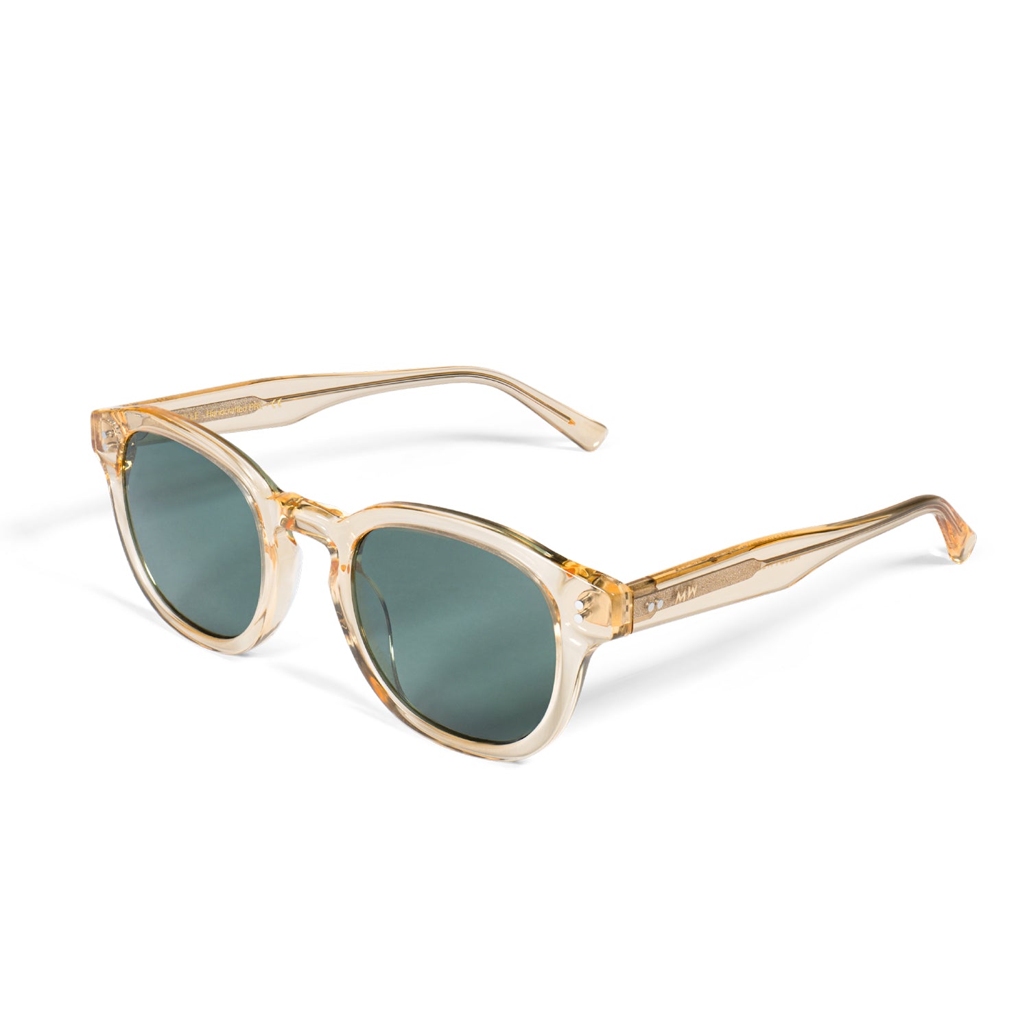 Billie Sunglasses Champagne Green