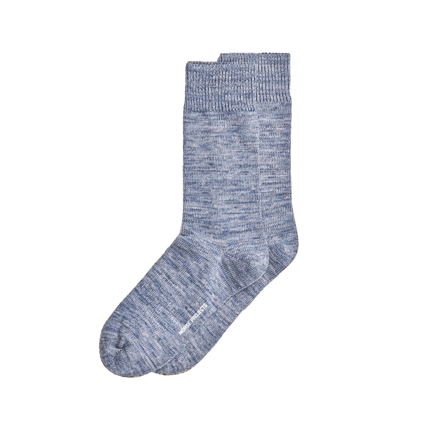 Bjarki Heavy Cotton Twist Sock Estate Blue