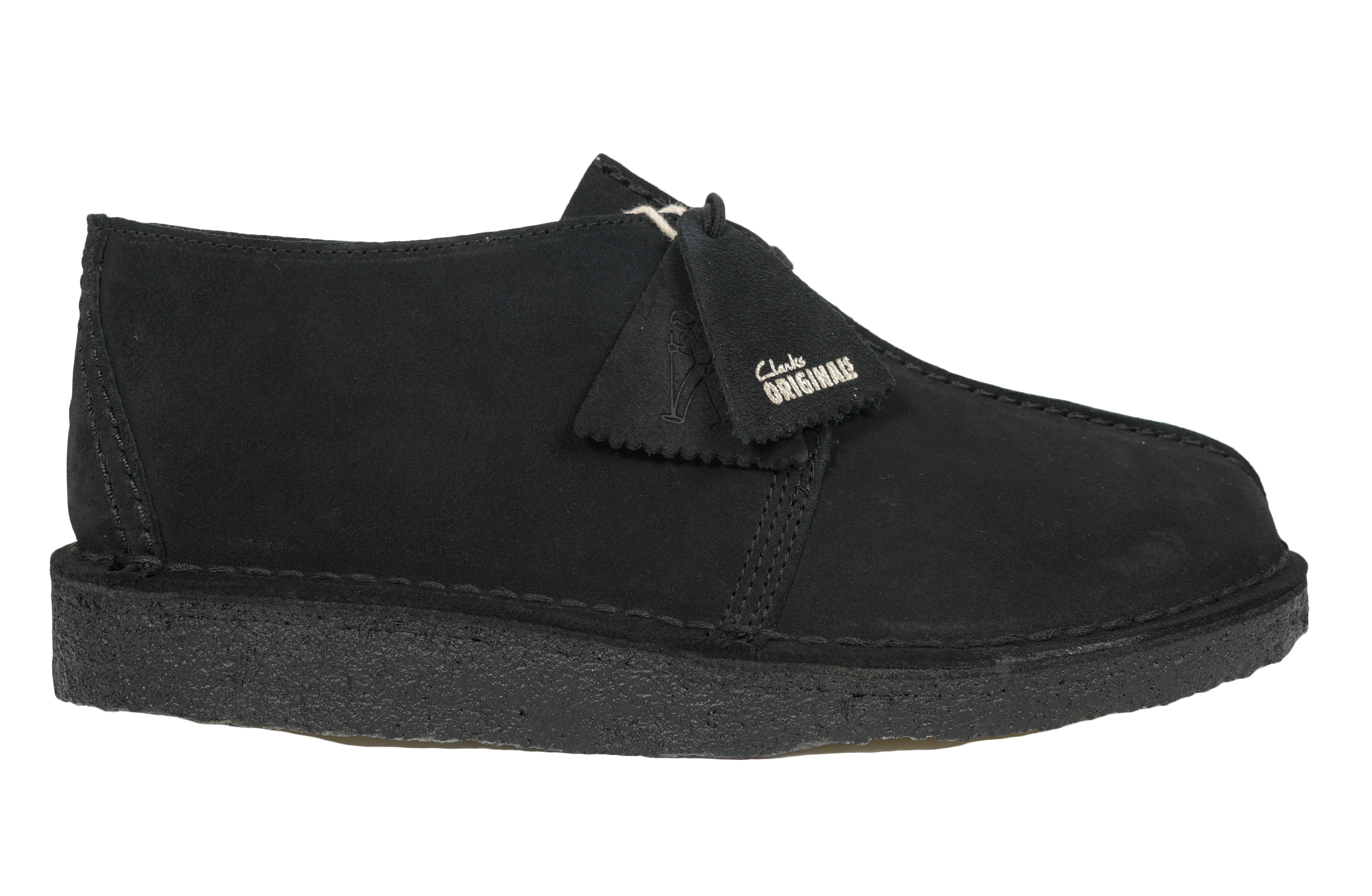 Desert Trek Shoe Black Suede