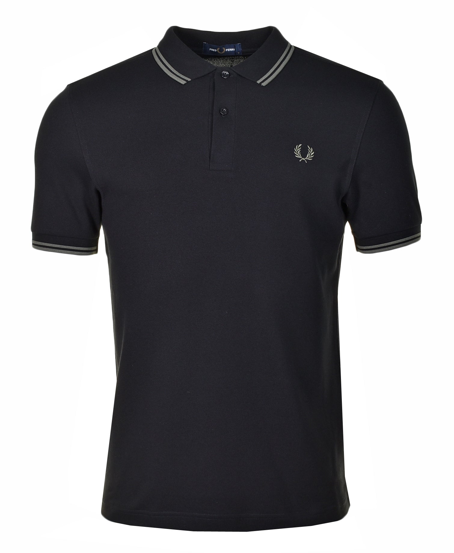 Twin Tipped Polo Shirt Black Field Green