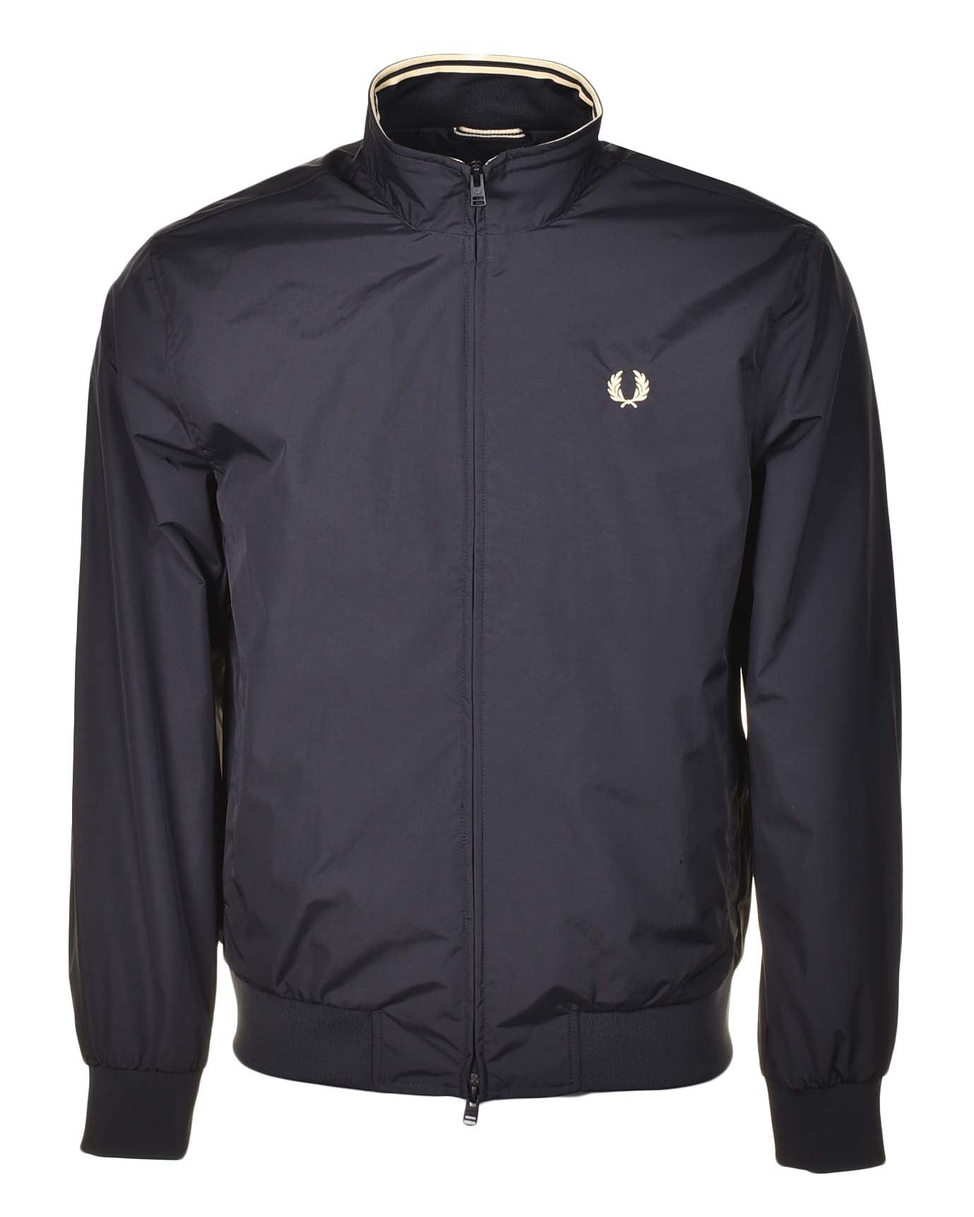 Fred Perry Brentham Jacket in Black
