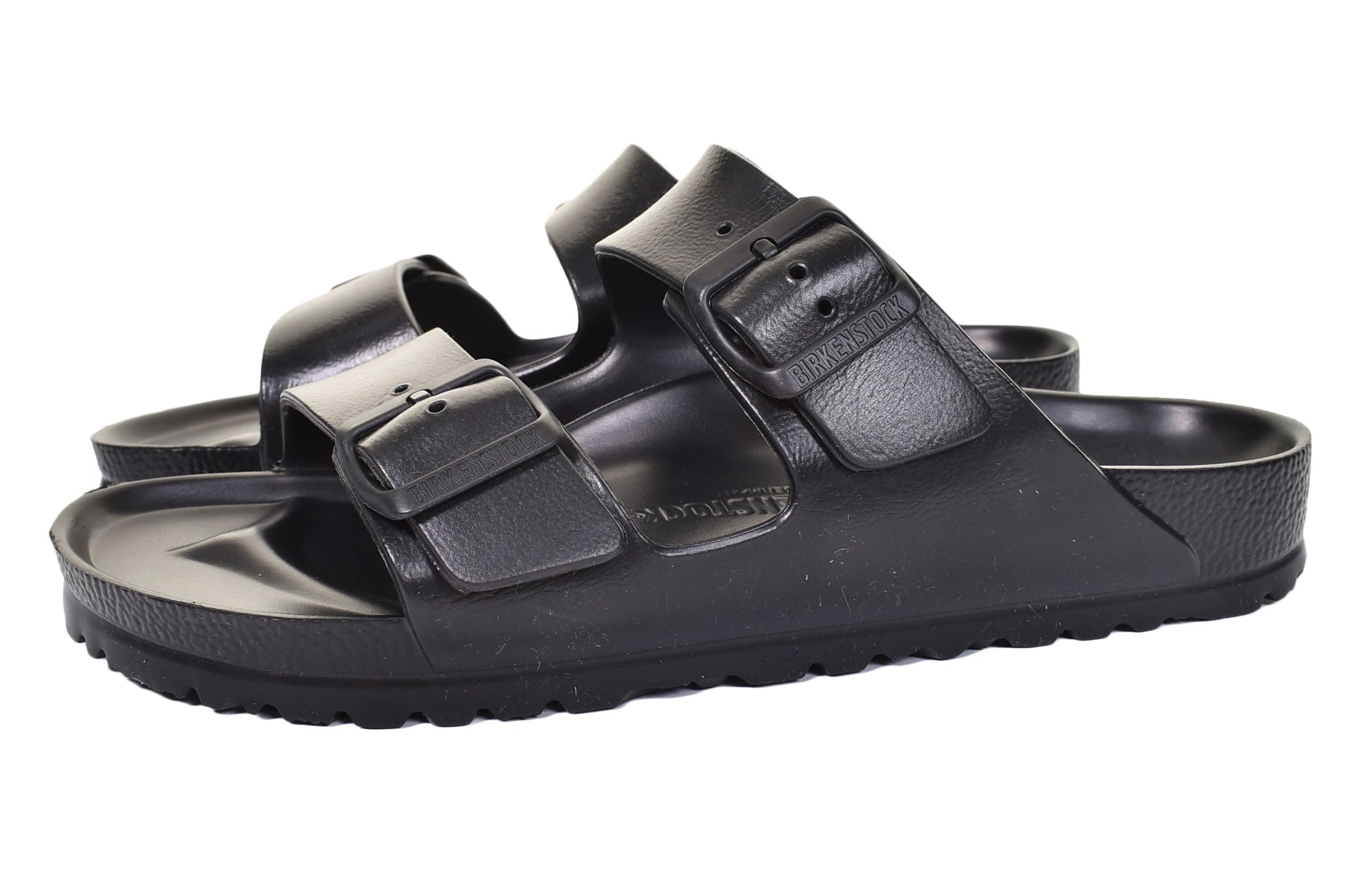 Pair of Birkenstock Arizona Eva Sandals Regular Fit Black