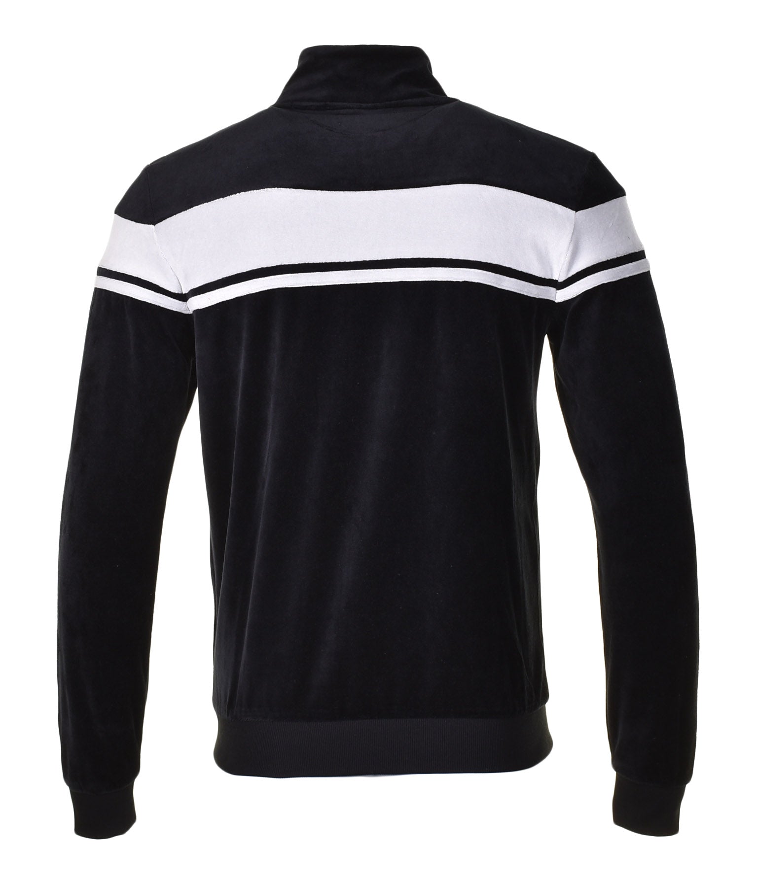 Damarind Velour Track Top Black
