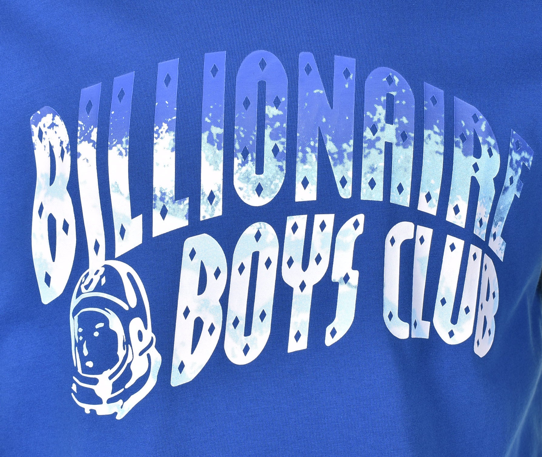 Great Wave Fill Arch Logo T Shirt Blue