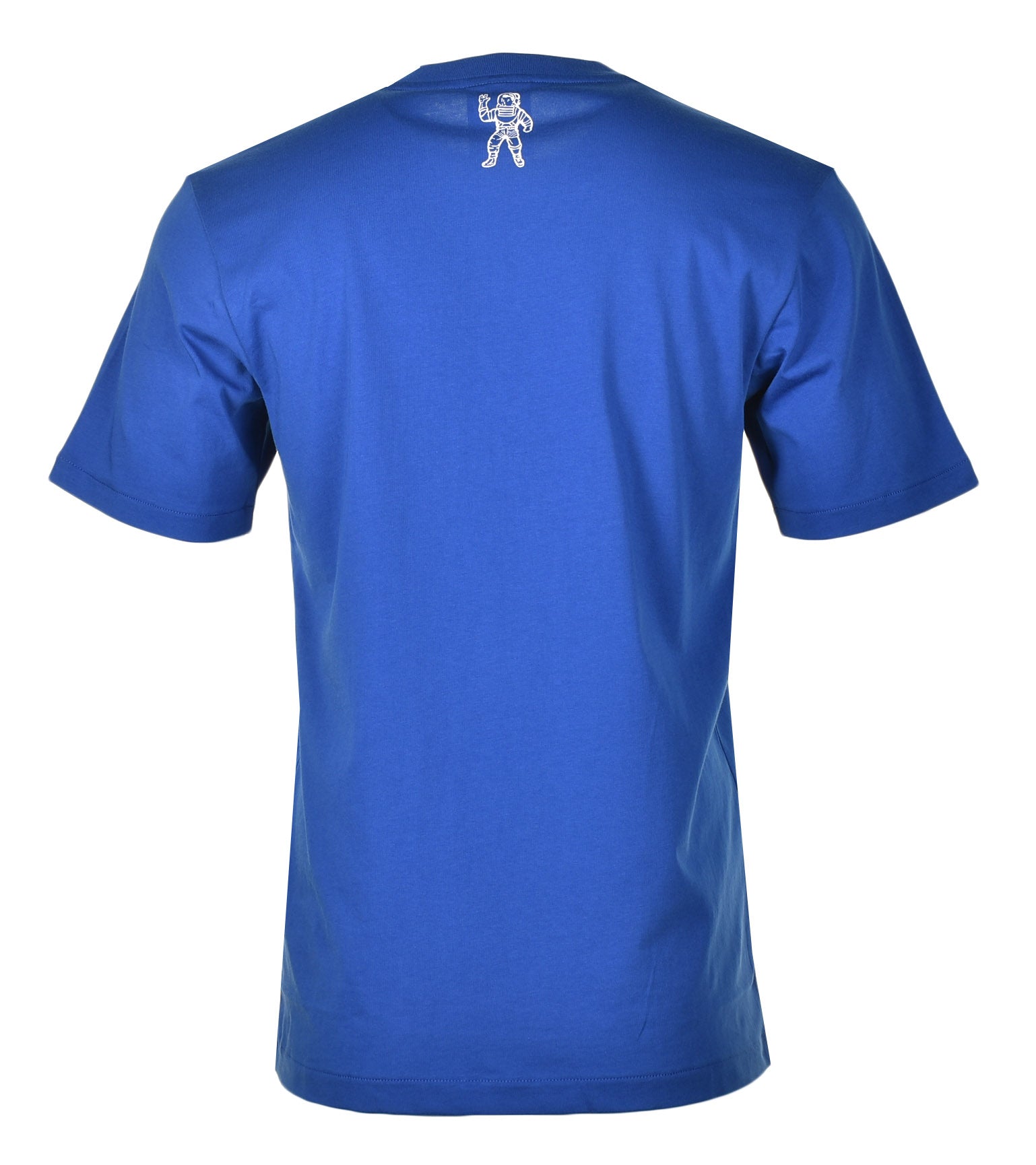 back of Billionaire Boys Club blue t-shirt