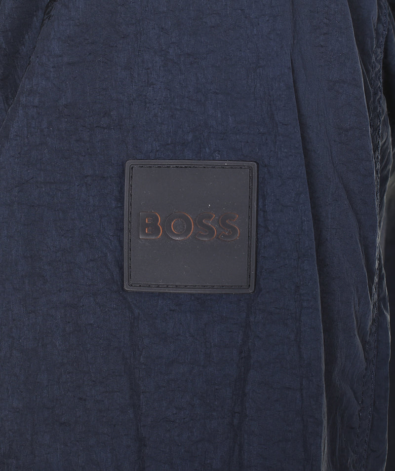Lovel Zip Overshirt 404 Dark Blue