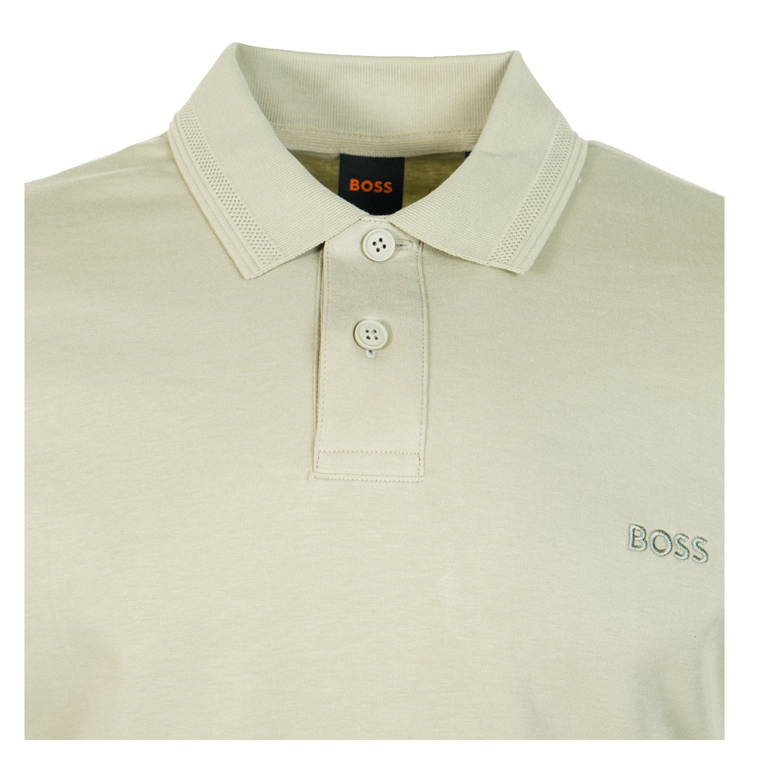 Pe Interlock Short Sleeve Polo Shirt Open Green
